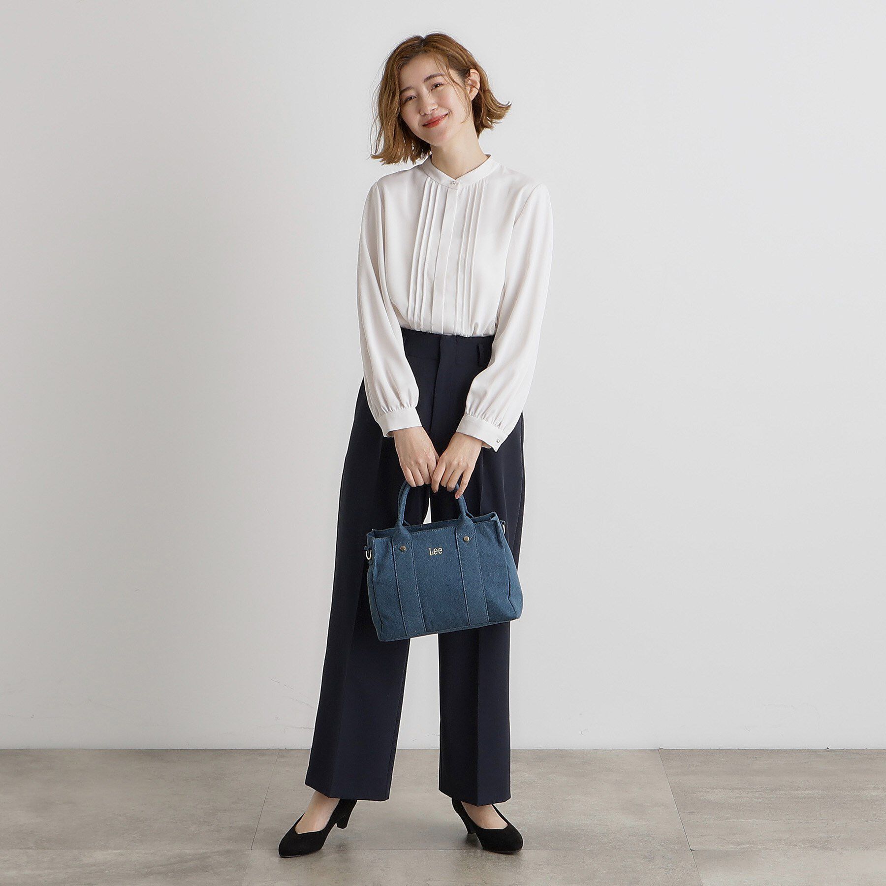 grove「【Lee別注】スクエアキャンバストート」|トートバッグ|