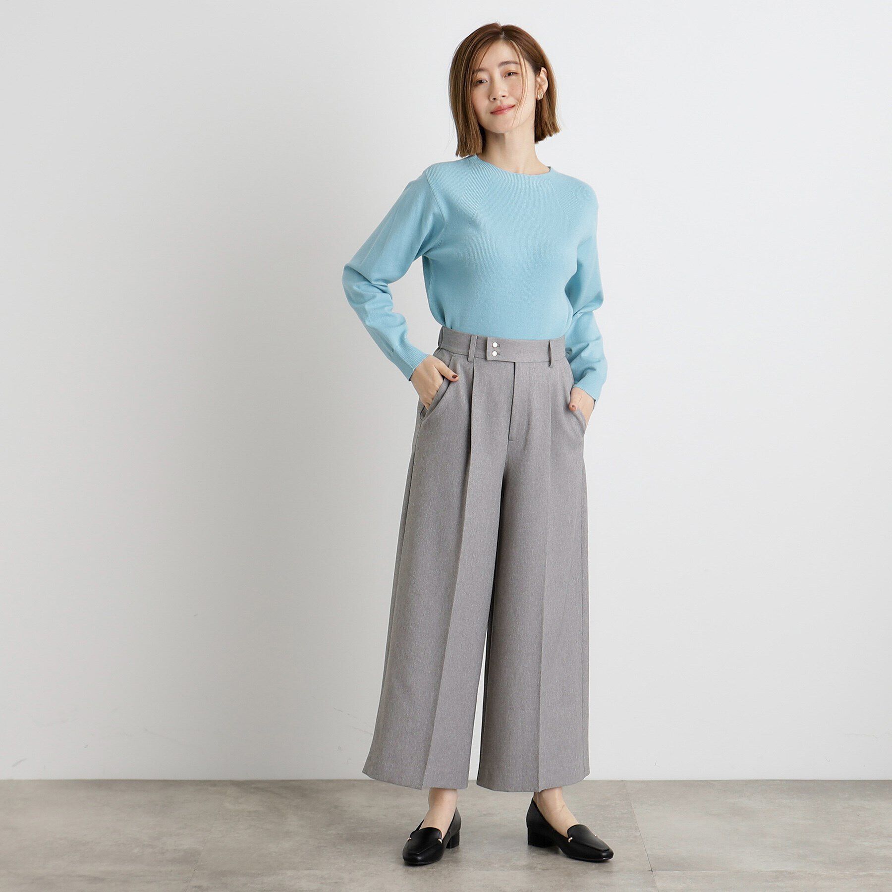 grove「クロップドワイドパンツ」|その他|