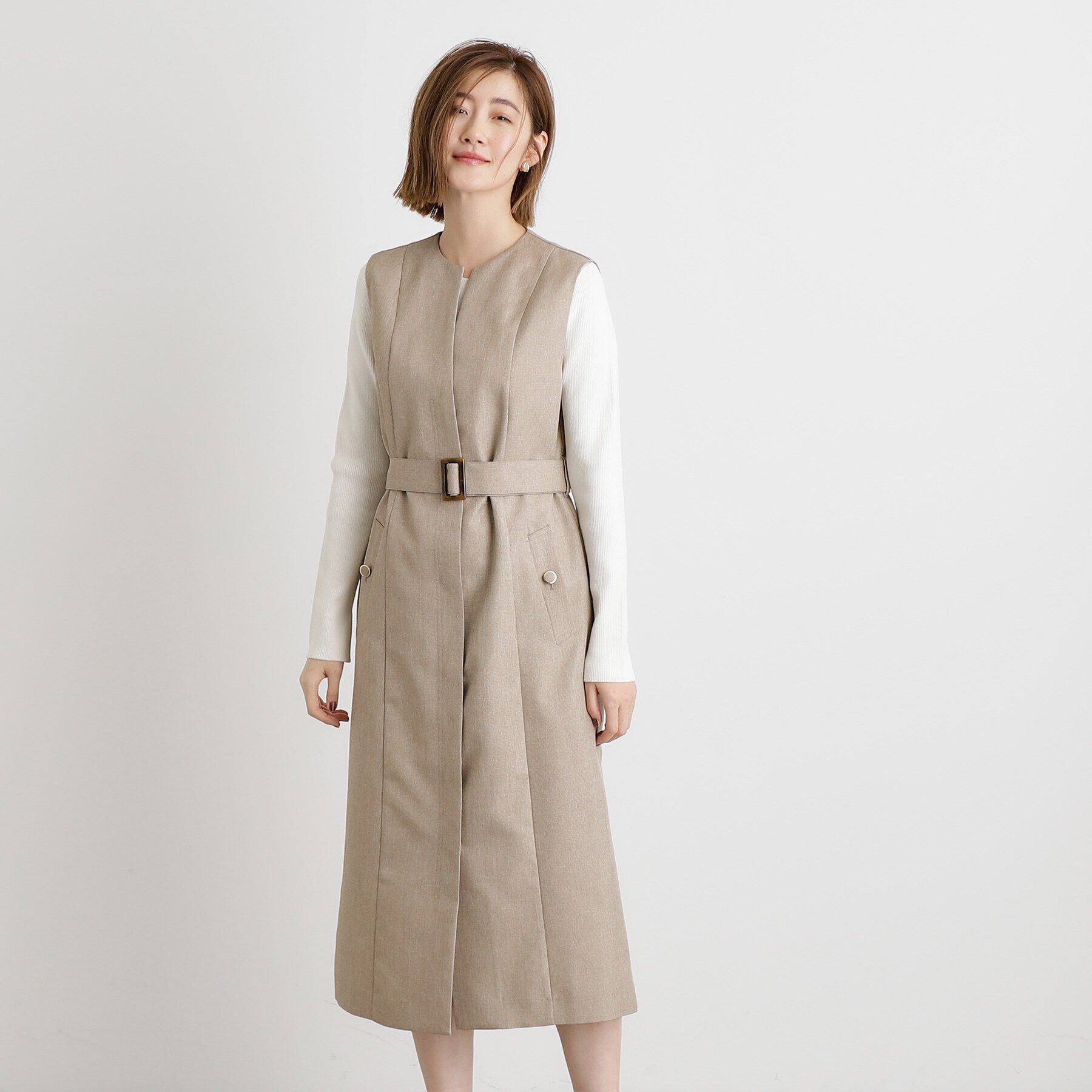 grove「ジレ2WAYジャンドレ」|ワンピース|