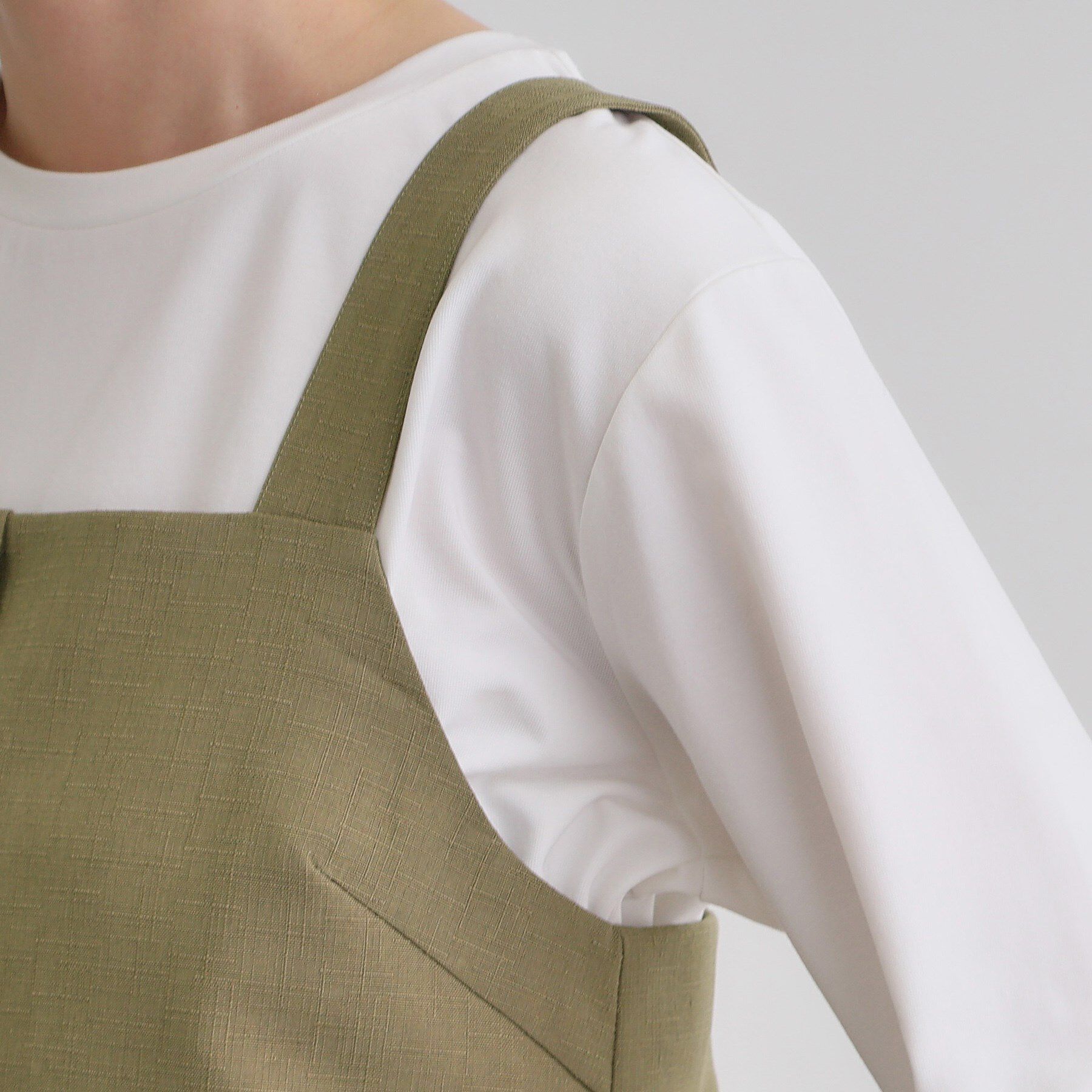 grove「デニムアソート麻調ビスチェセット」|スーツ|