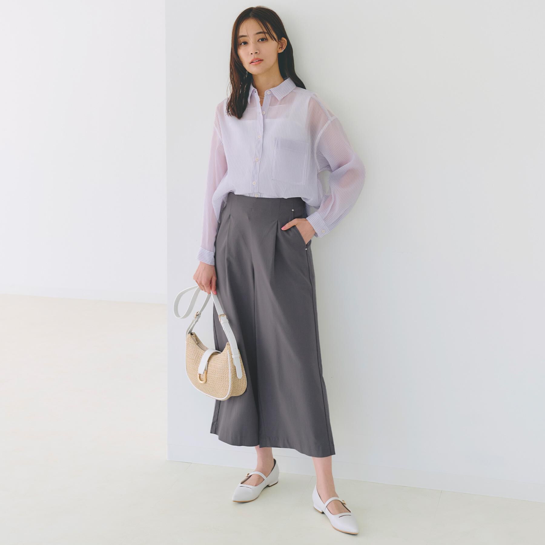 grove「【冷感】サマーハイパーストレッチワイドパンツ」|その他|