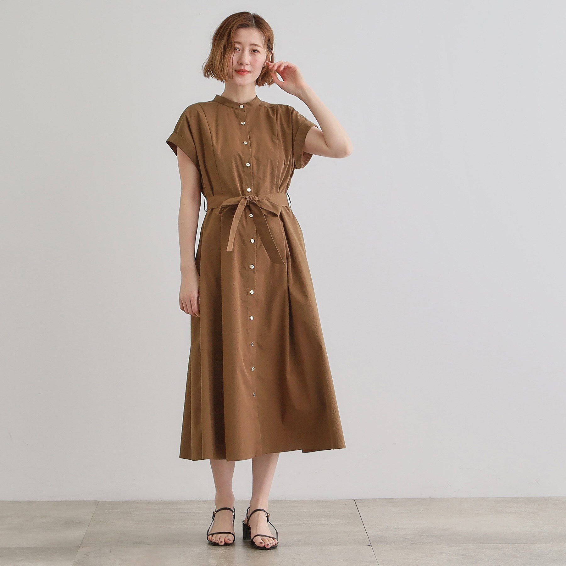 grove「【UVカット・洗濯機OK】アクティブも綺麗も叶うワンピース」|ワンピース|