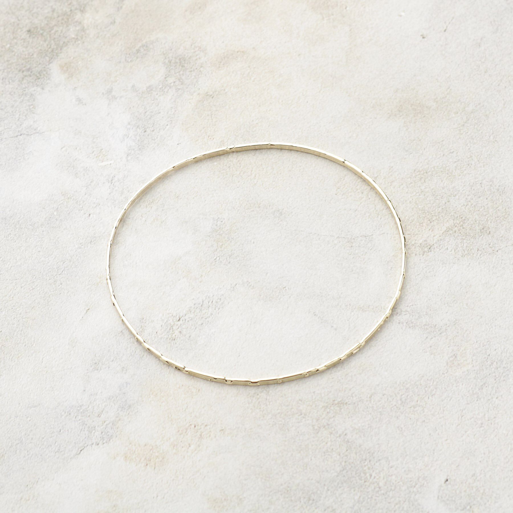 grove「ラウンドメタルバングル」|ブレスレット・バングル|