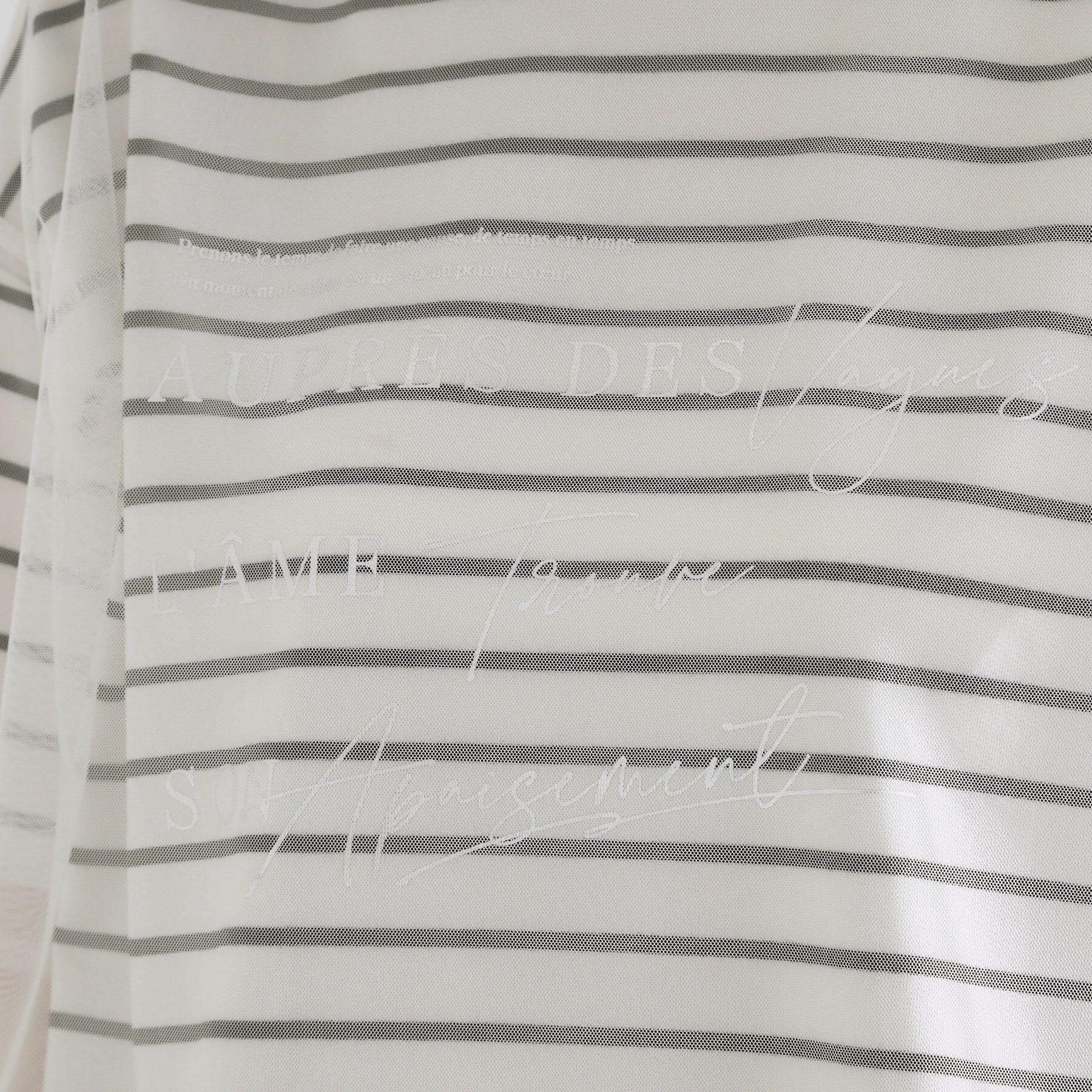 grove「ラフだけどおしゃれ　チュールレイヤードTシャツ」|Tシャツ・カットソー|