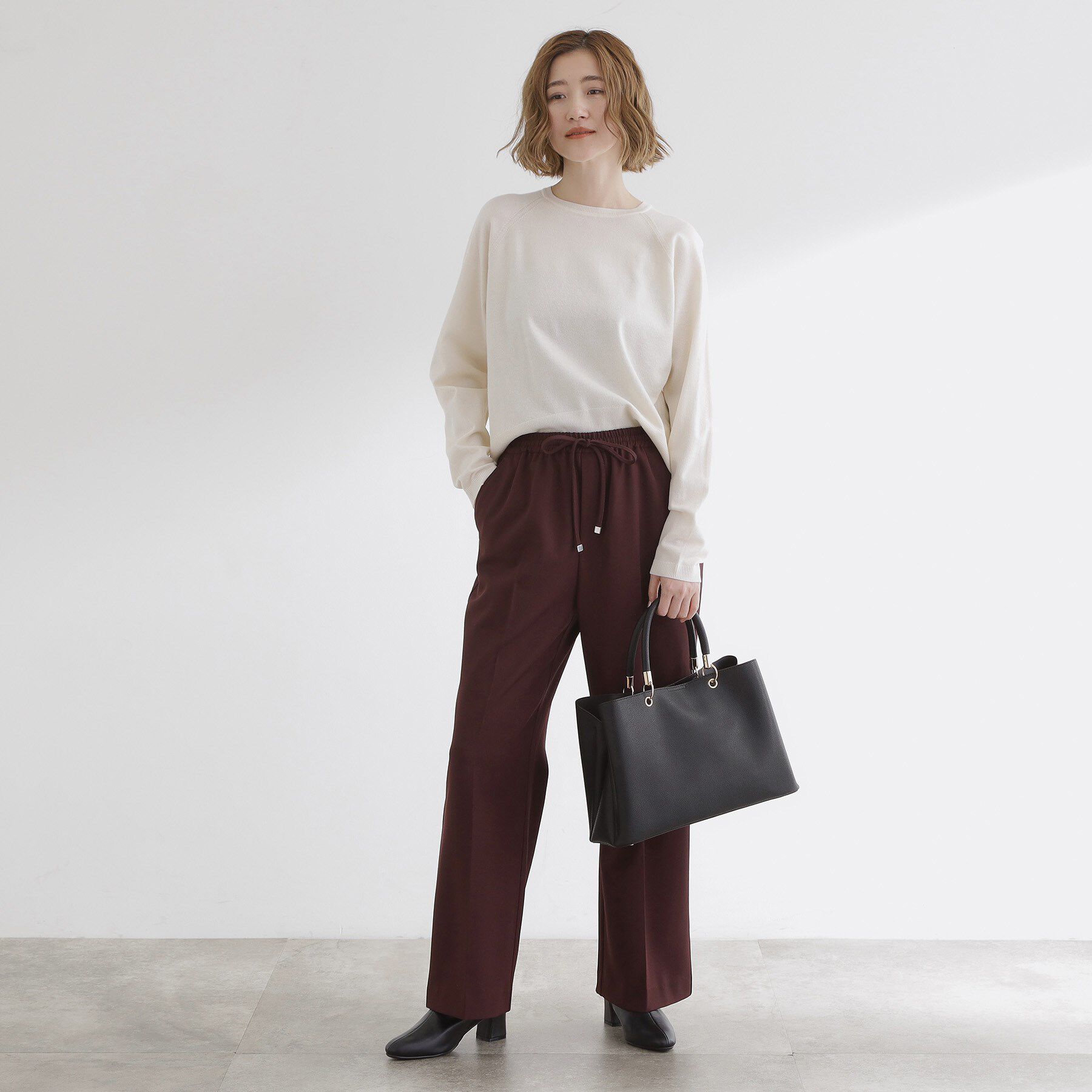 grove「リングハンドル2WAYトート」|トートバッグ|