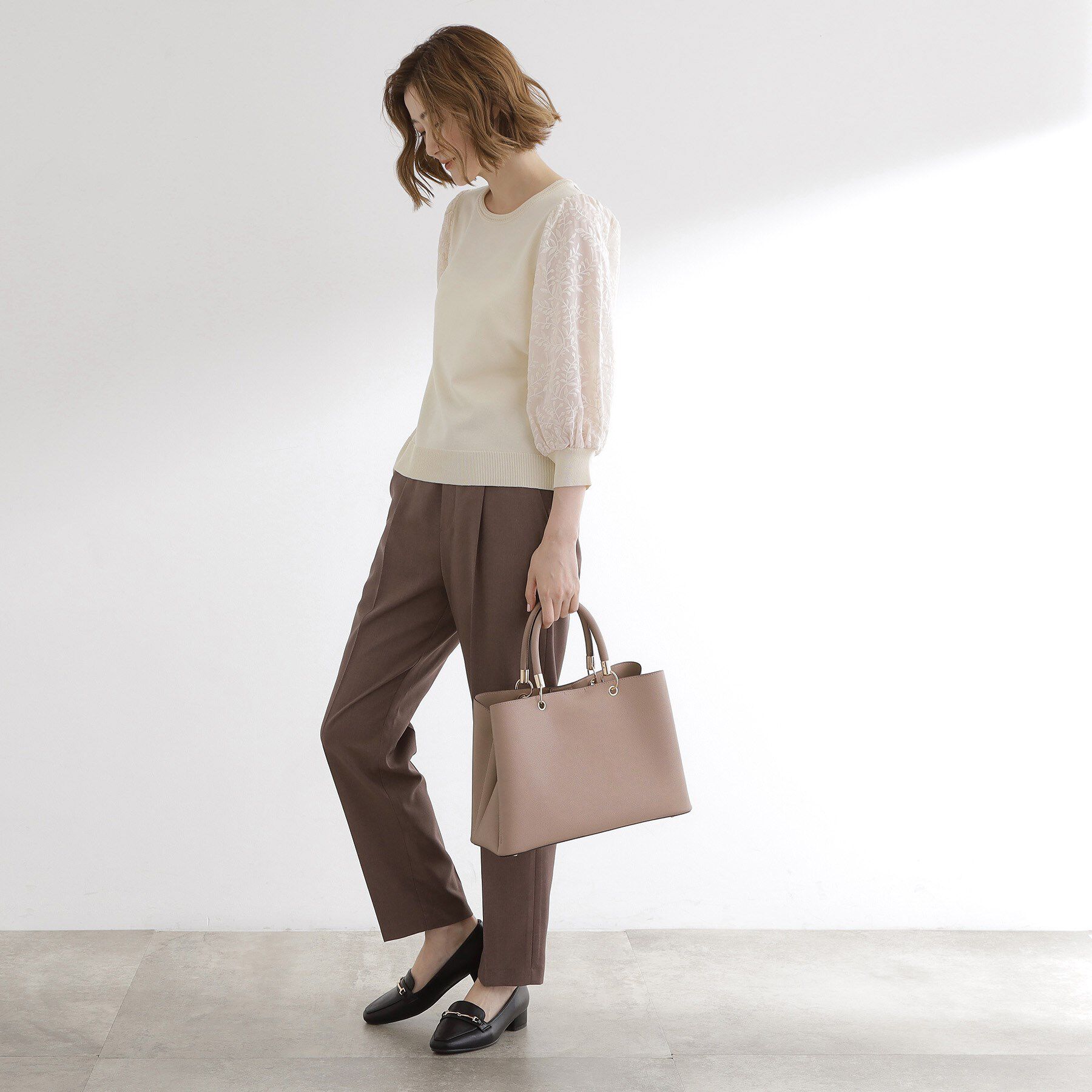 grove「リングハンドル2WAYトート」|トートバッグ|