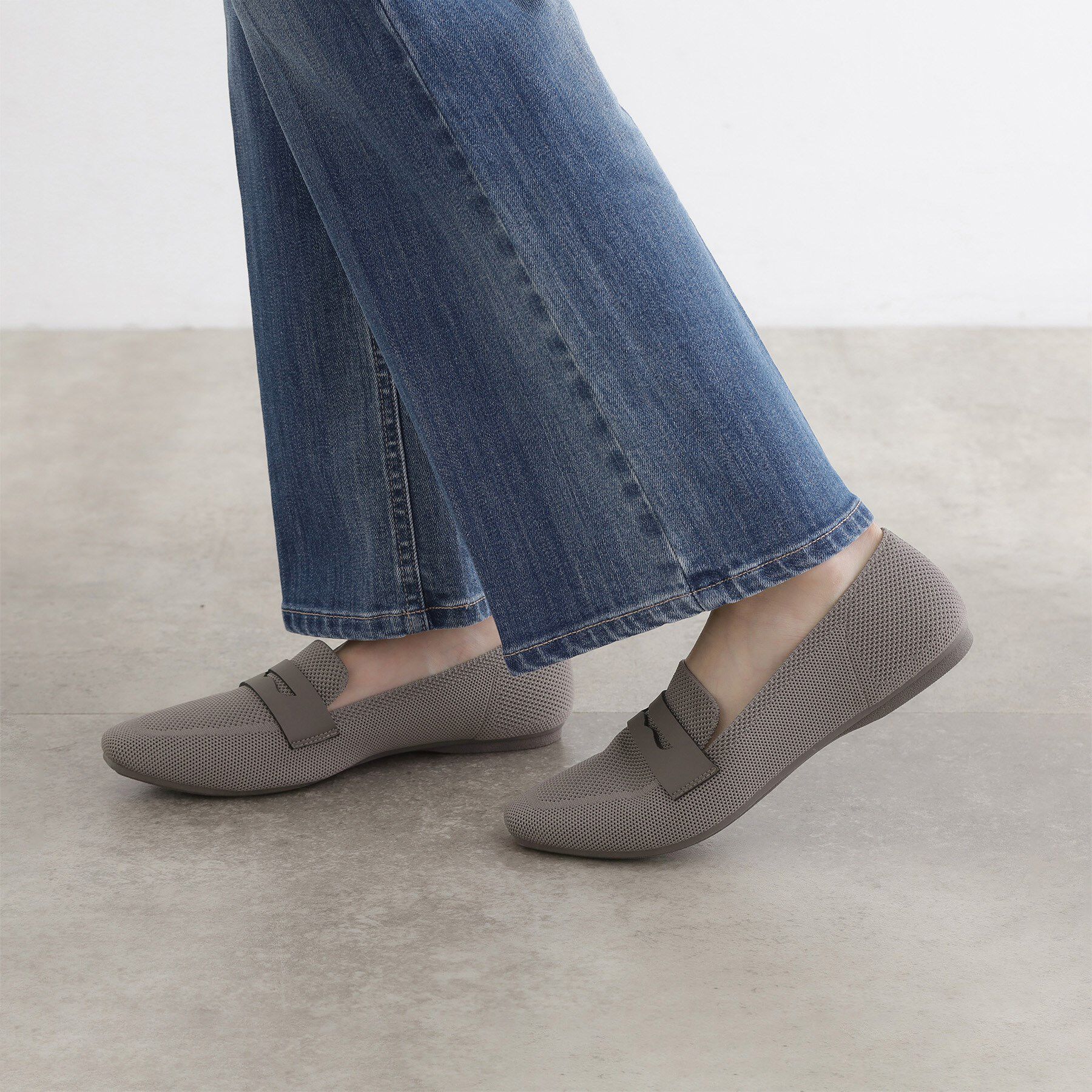 grove「【人間工学】洗えるニットローファー」|その他|