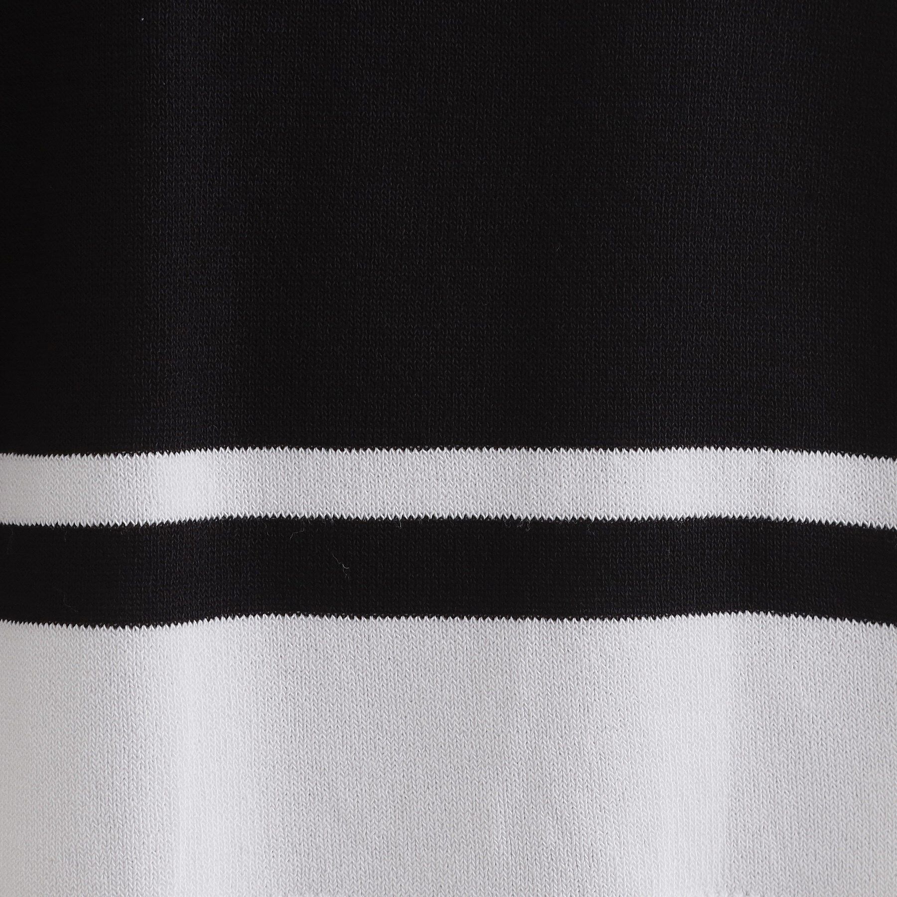 grove「涼やか体型カバー　配色シアーニットプルオーバー」|ニット・セーター|