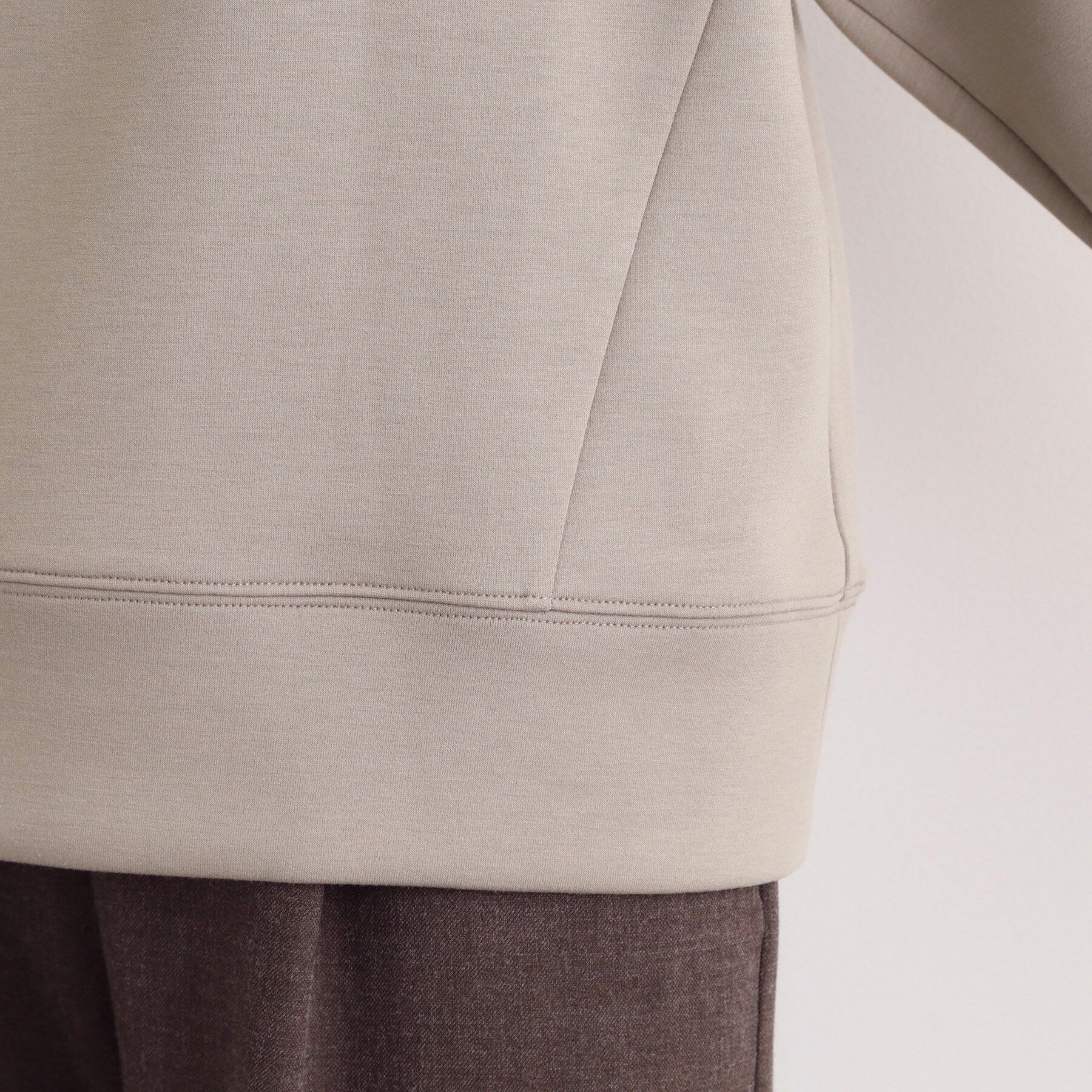 grove「モックネックダンボールスウェット」|パーカー|