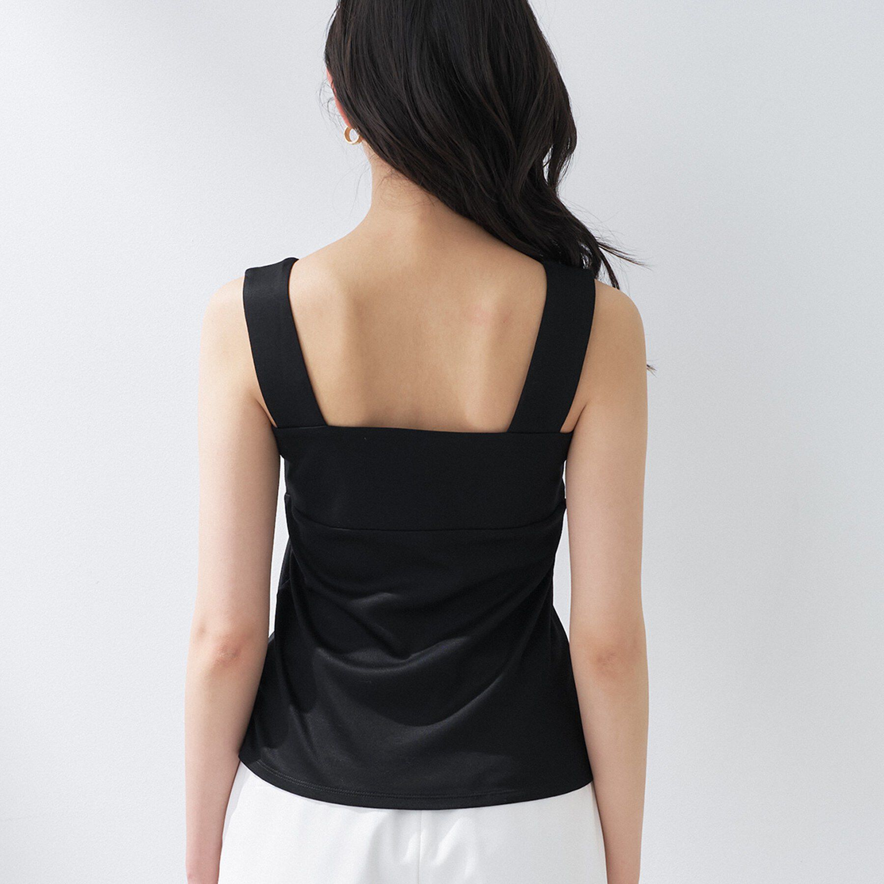 INDIVI「【日本製】ビスチェインナータンクトップ」|キャミソール|