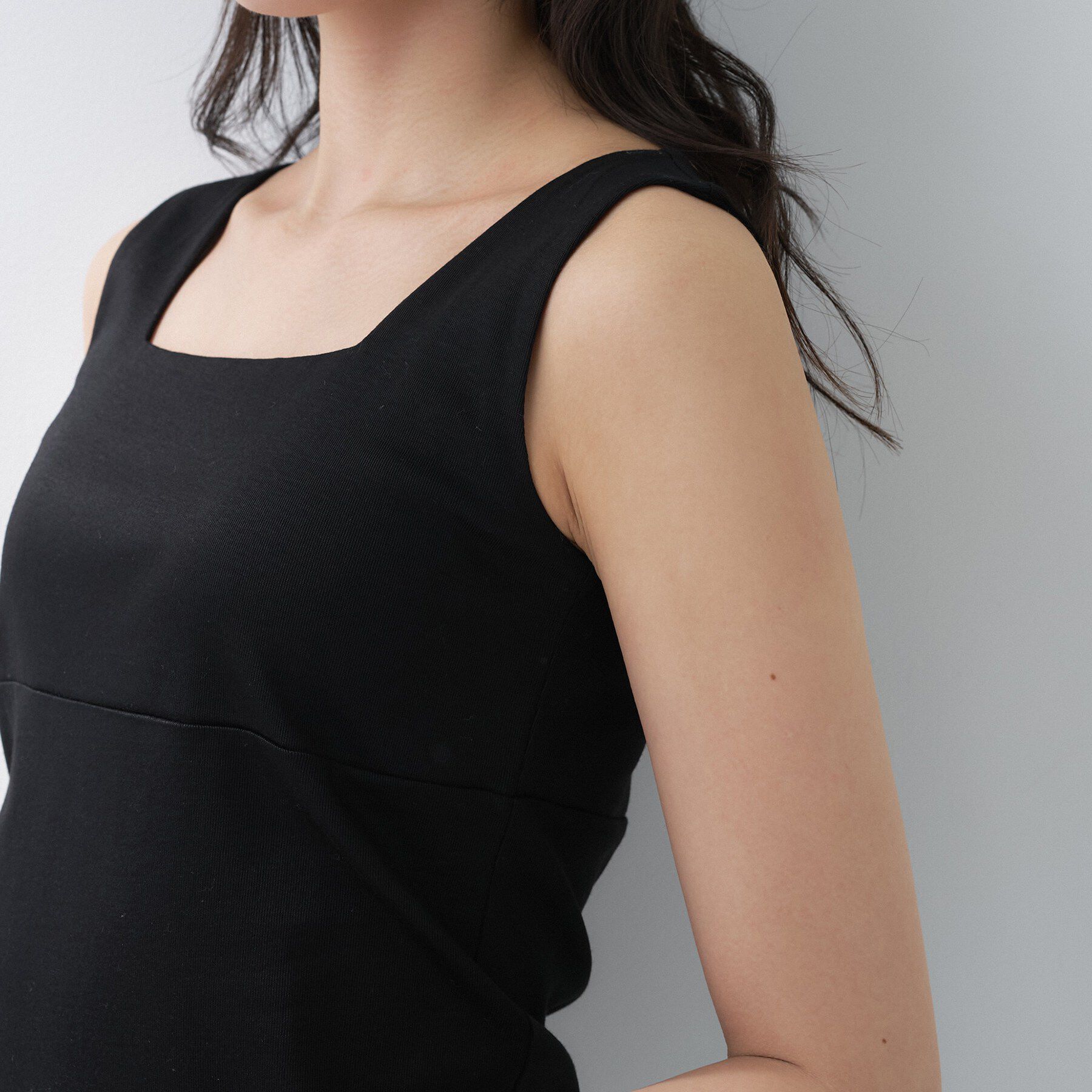 INDIVI「【日本製】ビスチェインナータンクトップ」|キャミソール|