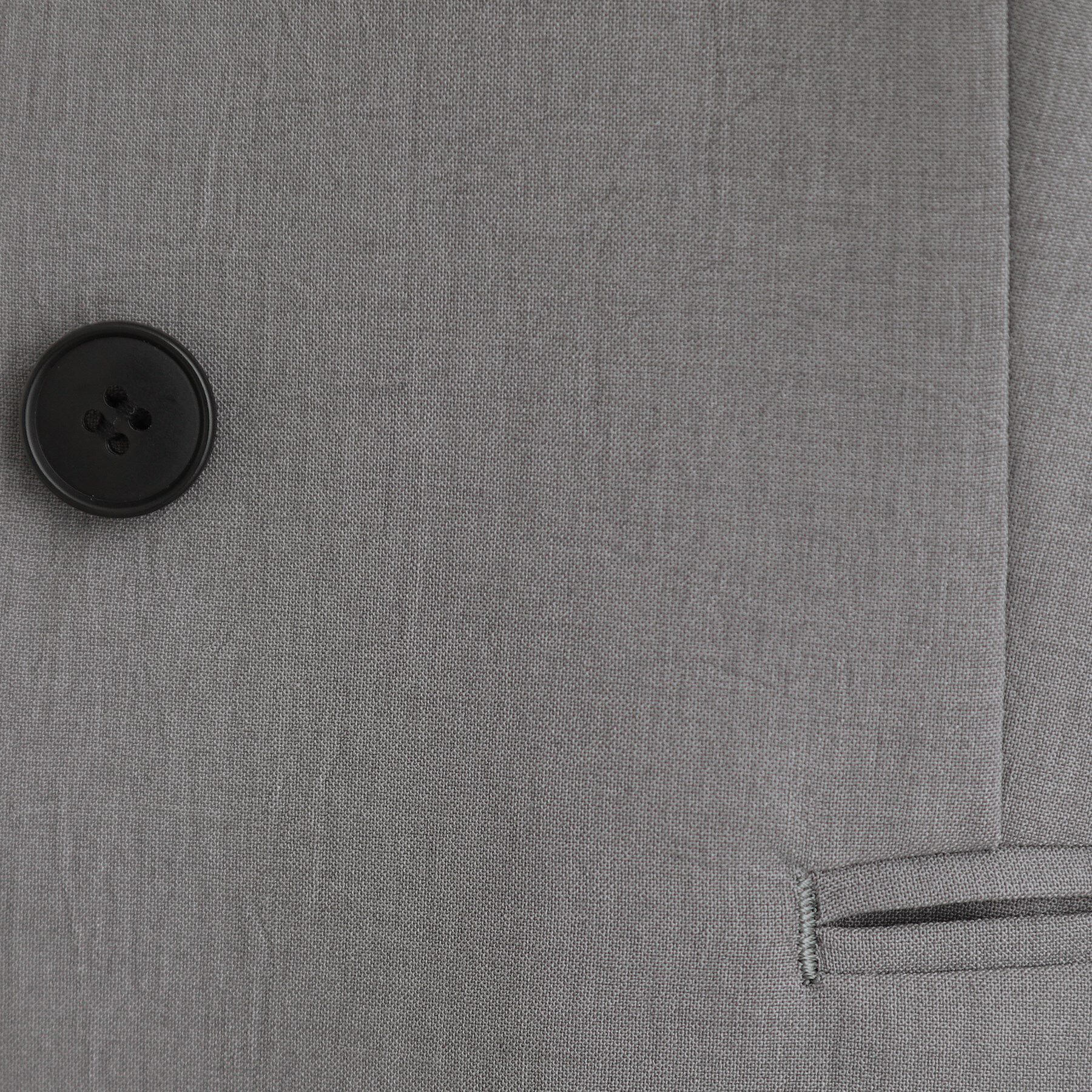 INDIVI「【定番スーツ／UVケア／洗える】ウール調ノーカラージャケット」|スーツ|