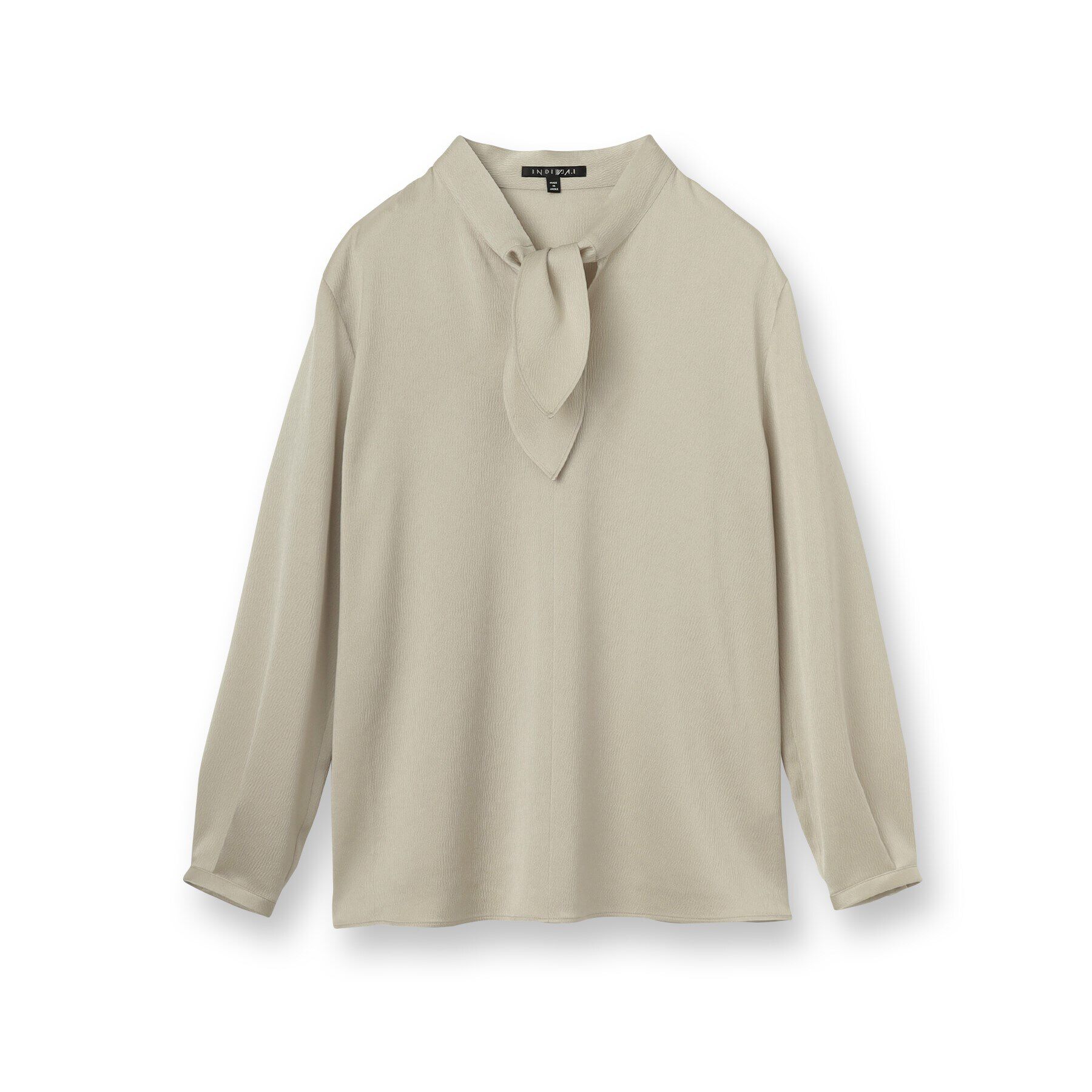 INDIVI「【日本製／SETUP可能】スカーフデザインブラウス」|シャツ・ブラウス|