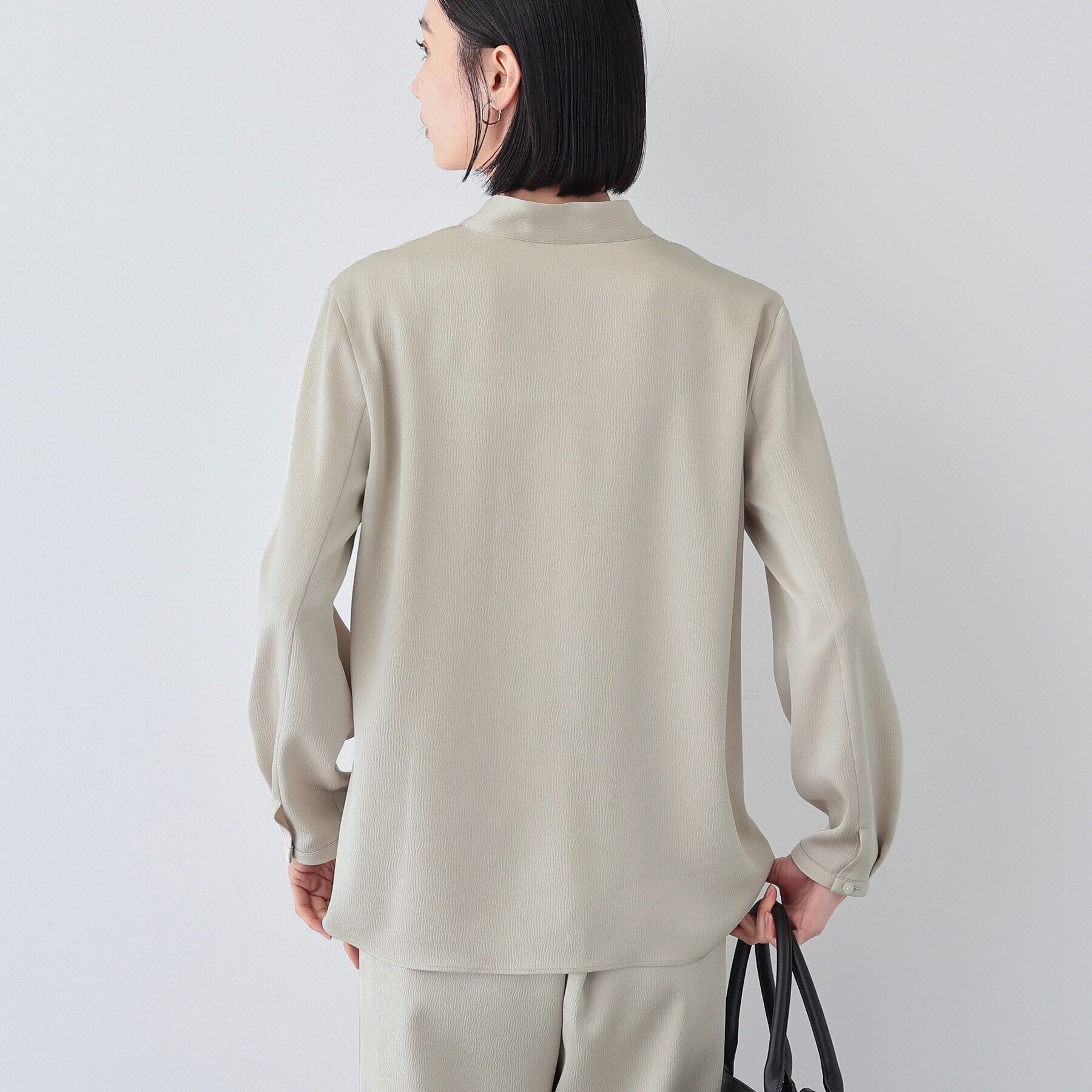 INDIVI「【日本製／SETUP可能】スカーフデザインブラウス」|シャツ・ブラウス|