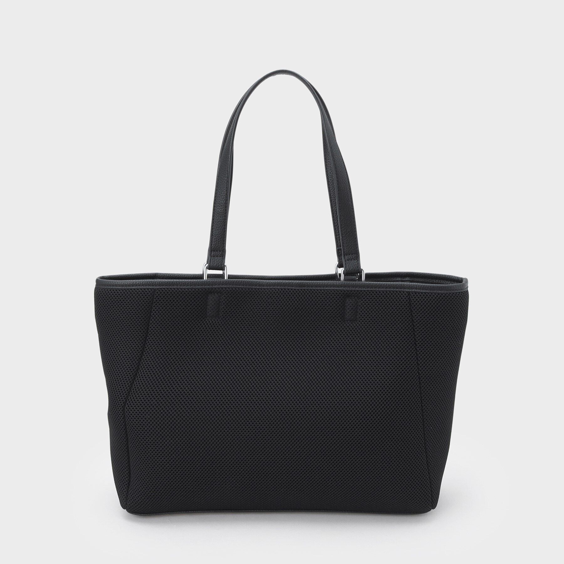 INDIVI「【A4収納可能／合皮】メッシュトートバッグ」|トートバッグ|