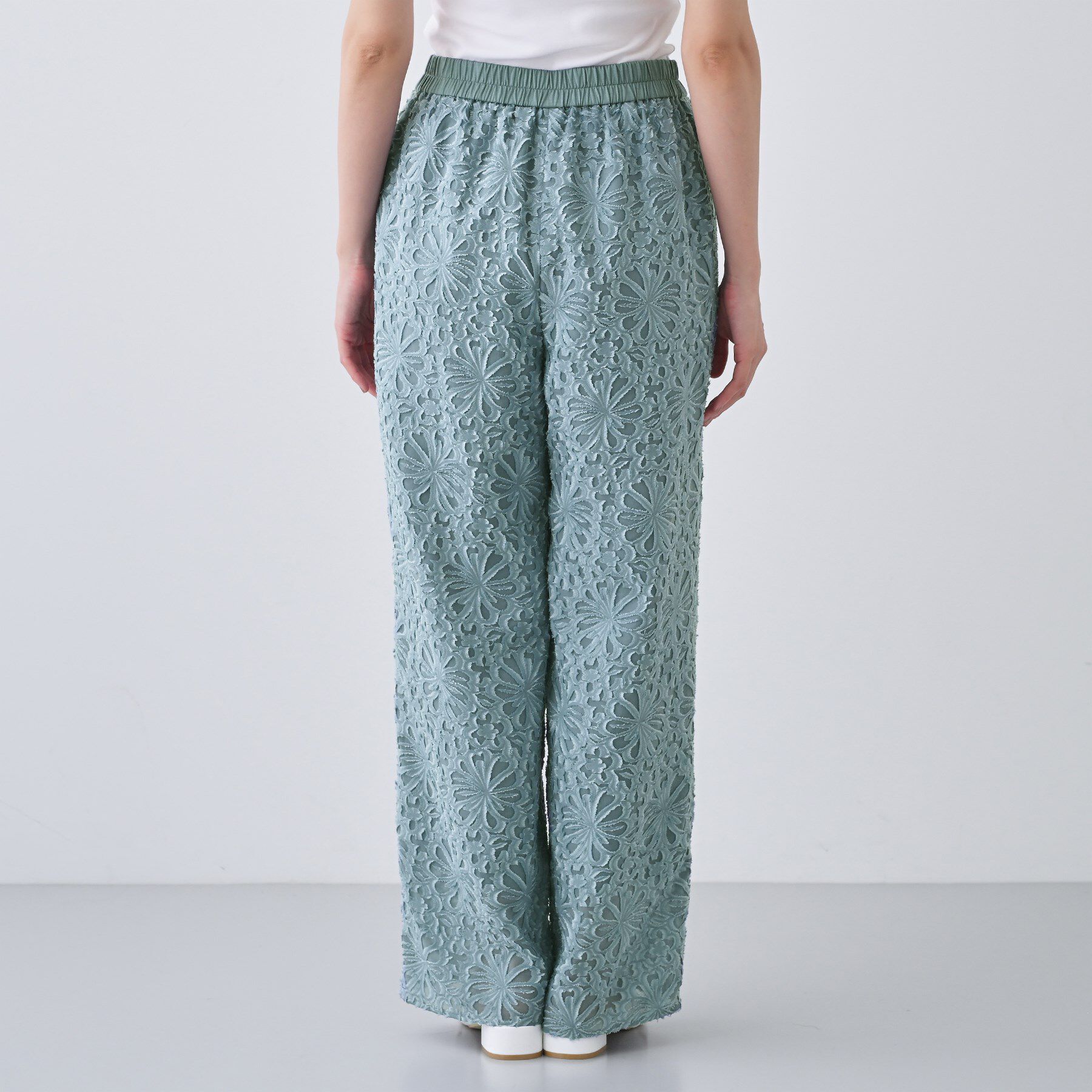 INDIVI「【日本製／SETUP可能】ワイドイージーパンツ」|その他|