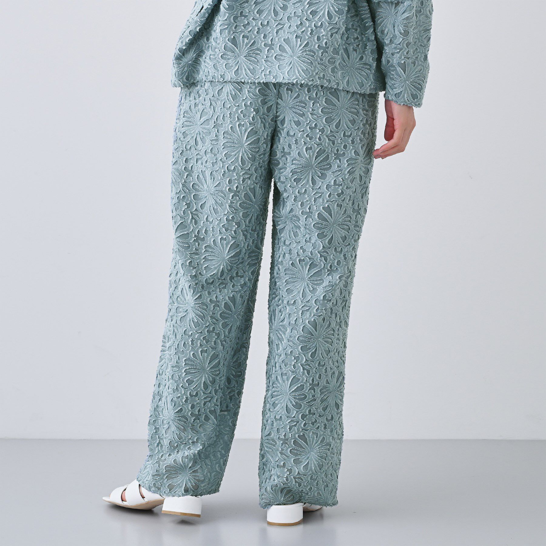 INDIVI「【日本製／SETUP可能】ワイドイージーパンツ」|その他|