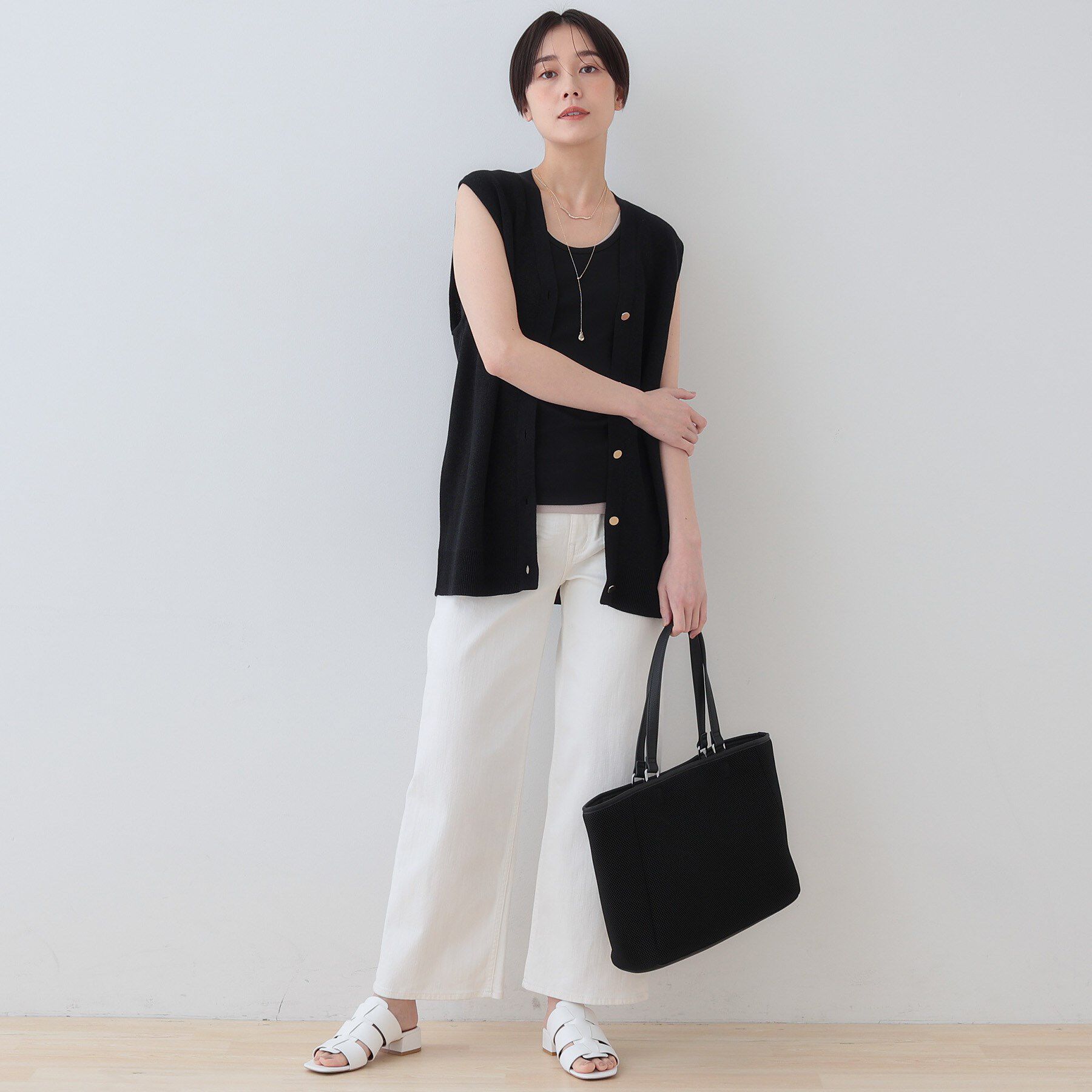 INDIVI「【洗える／前後2WAY】インナータンクトップ」|キャミソール|