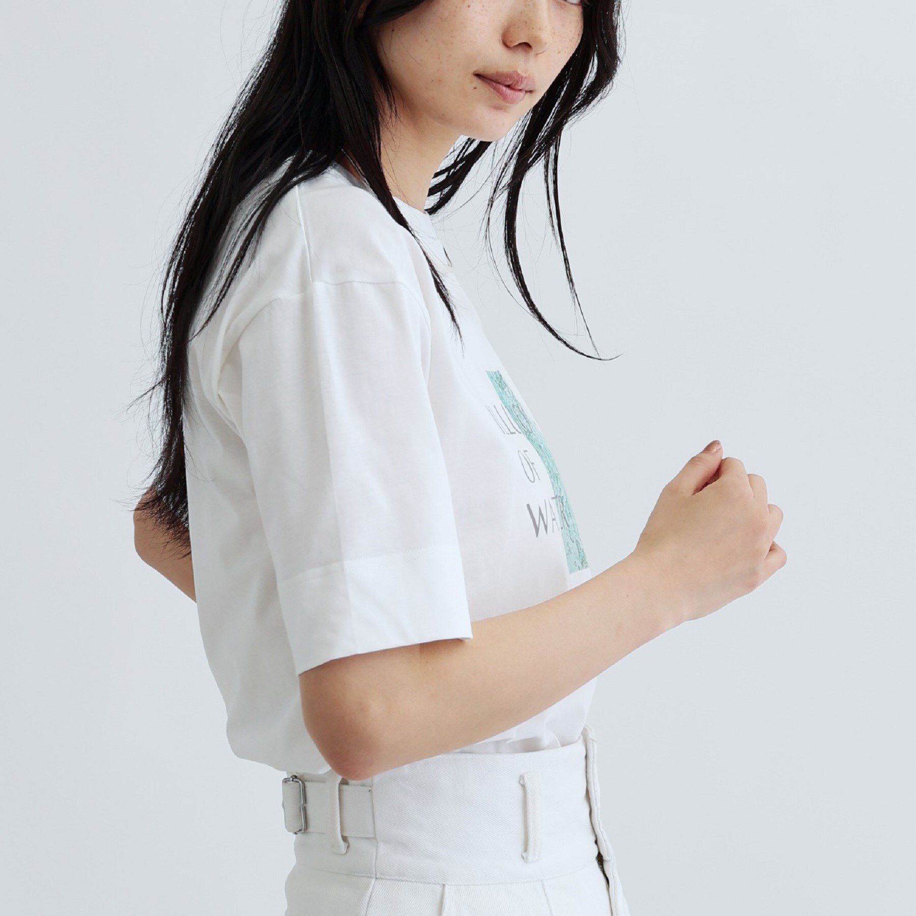 GALLEST「ILLUSION of WATER プリントTシャツ」|Tシャツ・カットソー|