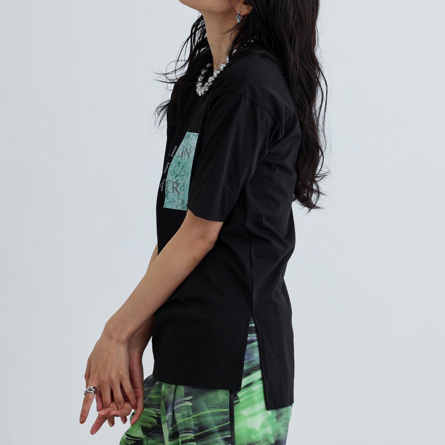 GALLEST「ILLUSION of WATER プリントTシャツ」|Tシャツ・カットソー|