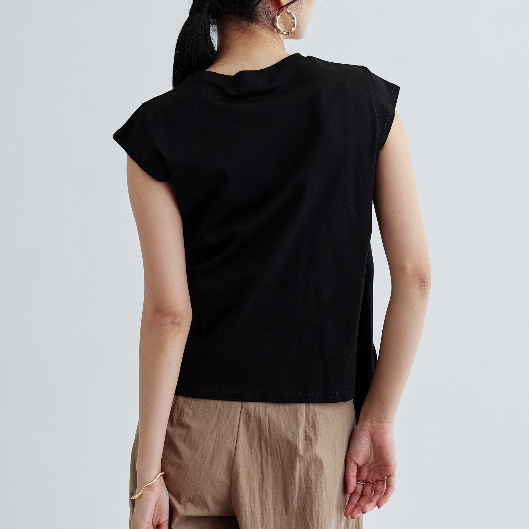 GALLEST「イレギュラーシャーリングヘムカットソー」|Tシャツ・カットソー|