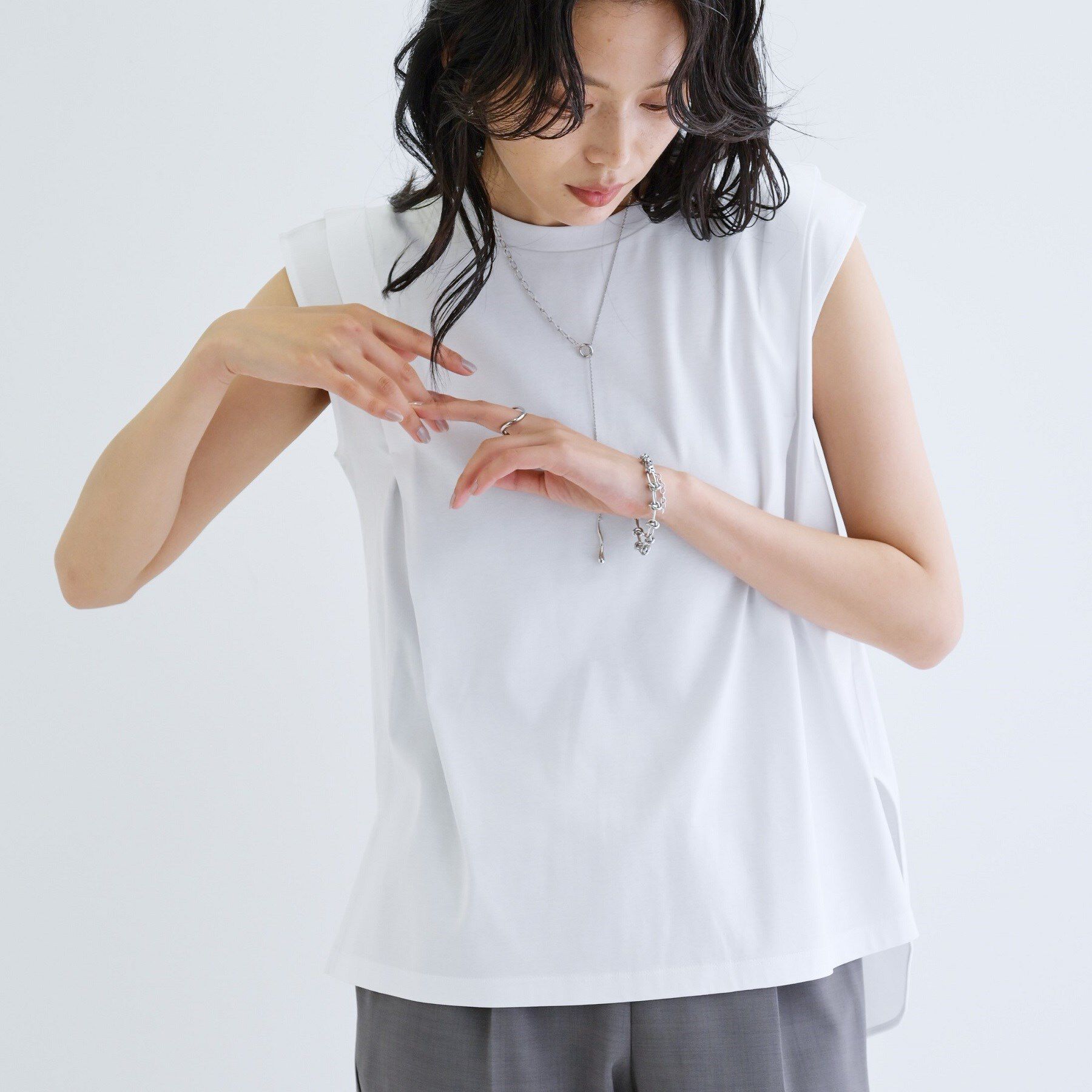 GALLEST「フィッシュテールカットソー」|Tシャツ・カットソー|