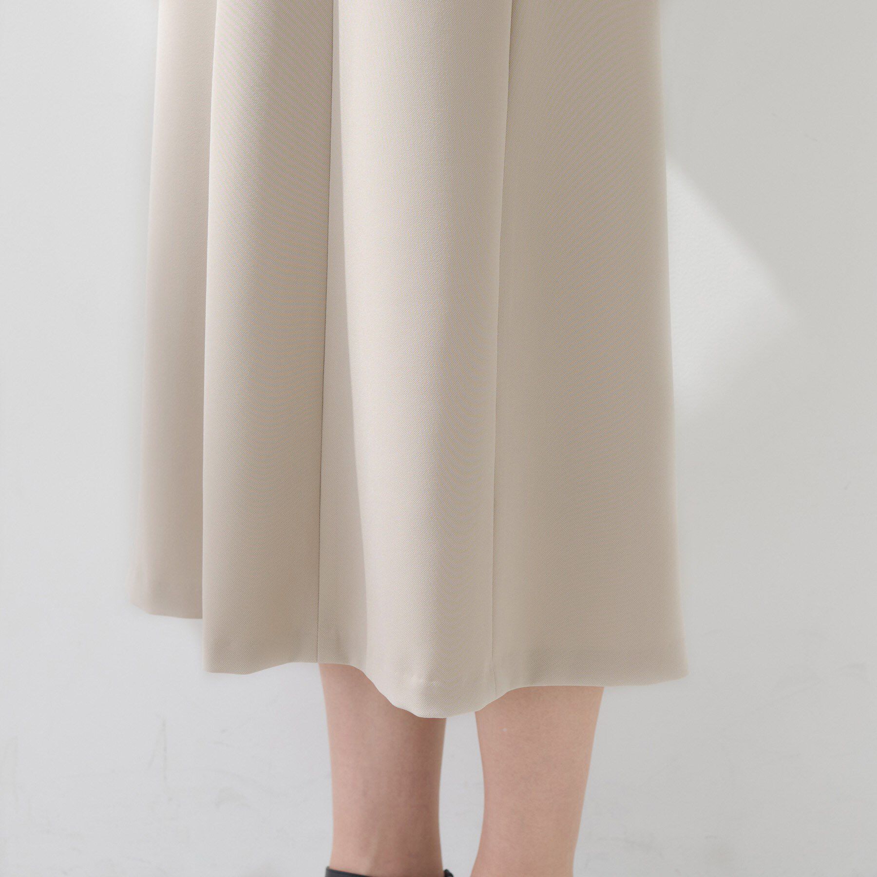 INDIVI「【上品光沢／SETUP可能】スタイルUPワンピース」|ワンピース|