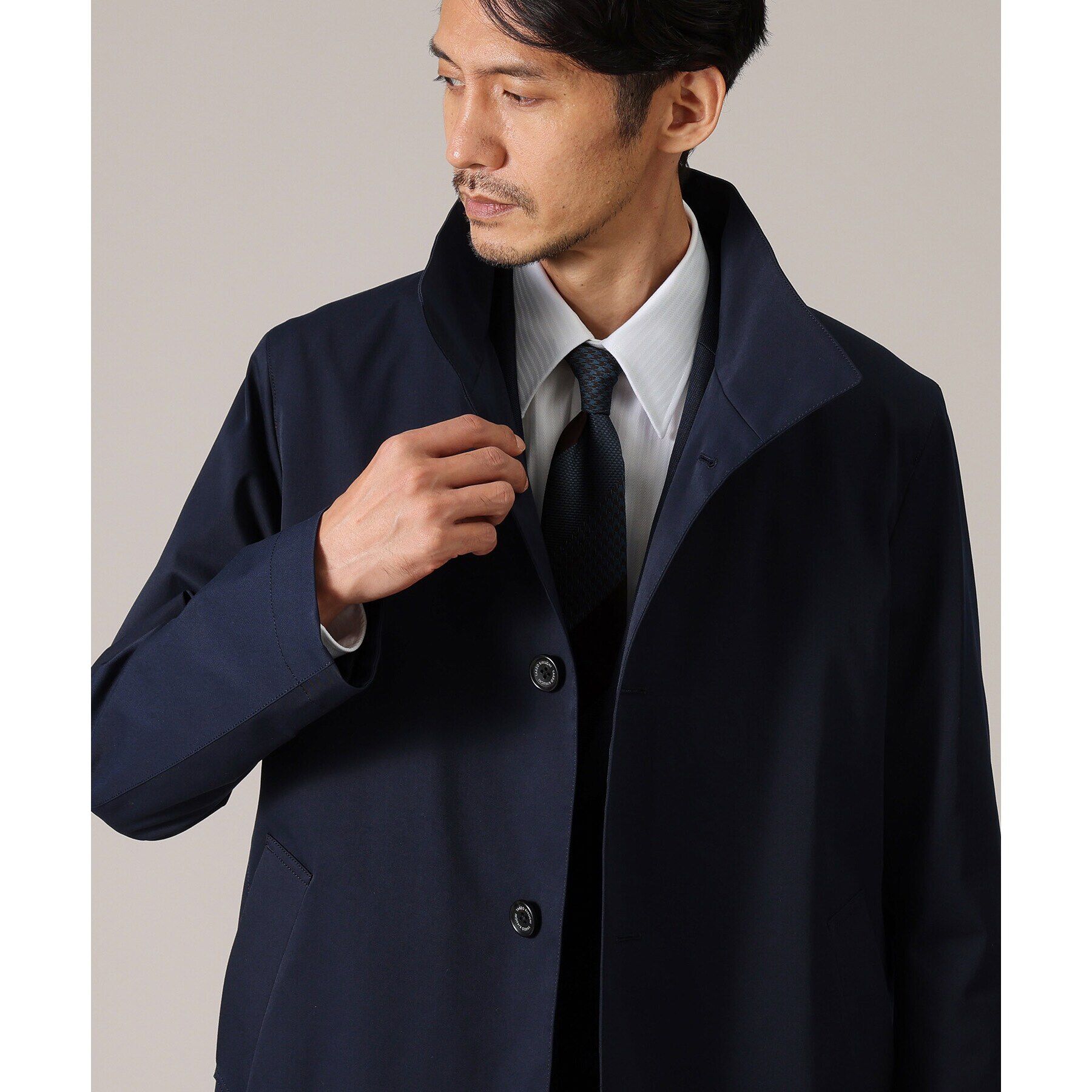 TAKEO KIKUCHI「【Made in JAPAN】ドビーストライプ ドレス シャツ」|シャツ・ブラウス|