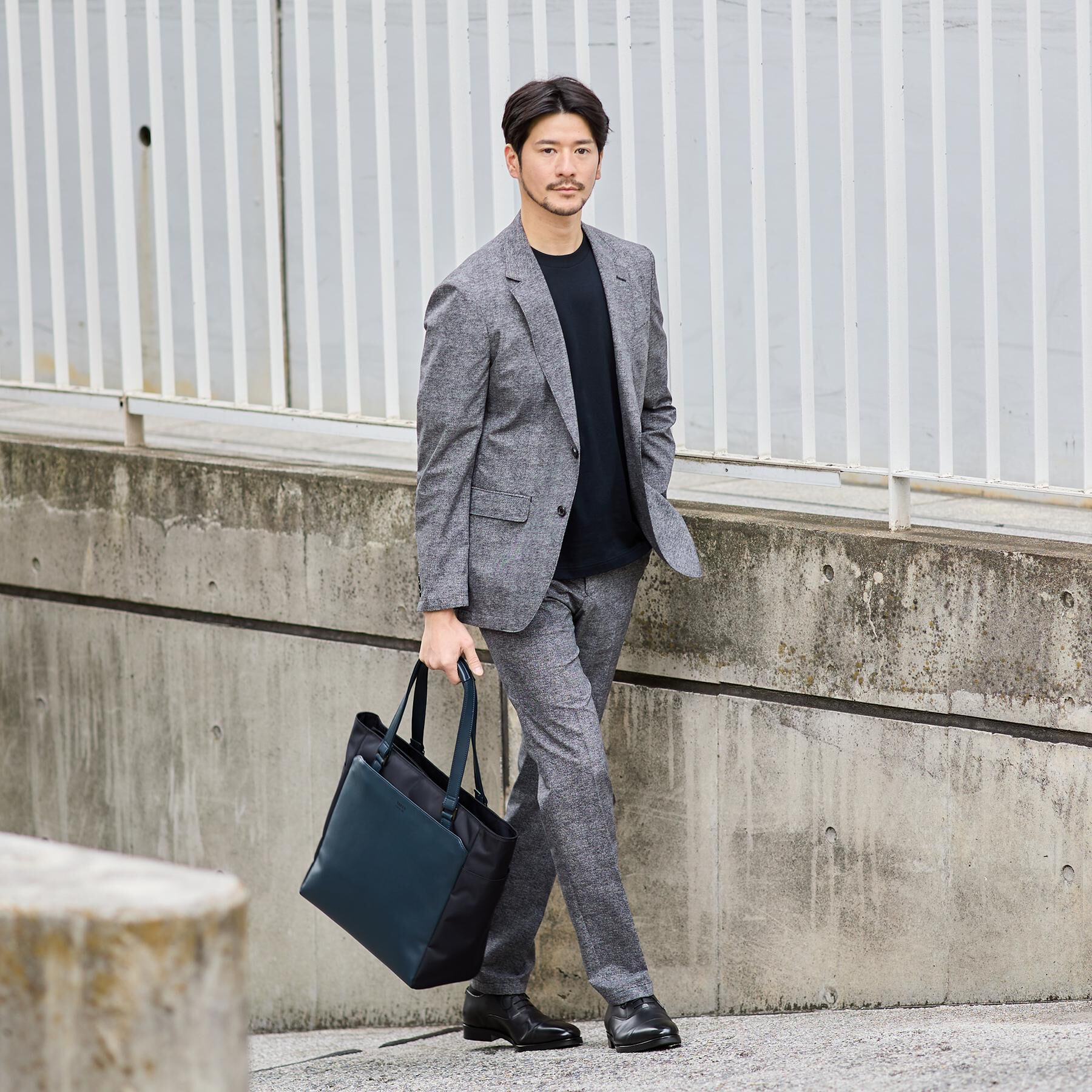 TAKEO KIKUCHI「【抗菌防臭】COOL DOTS（R）ドビープリント ジャケット」|テーラードジャケット|