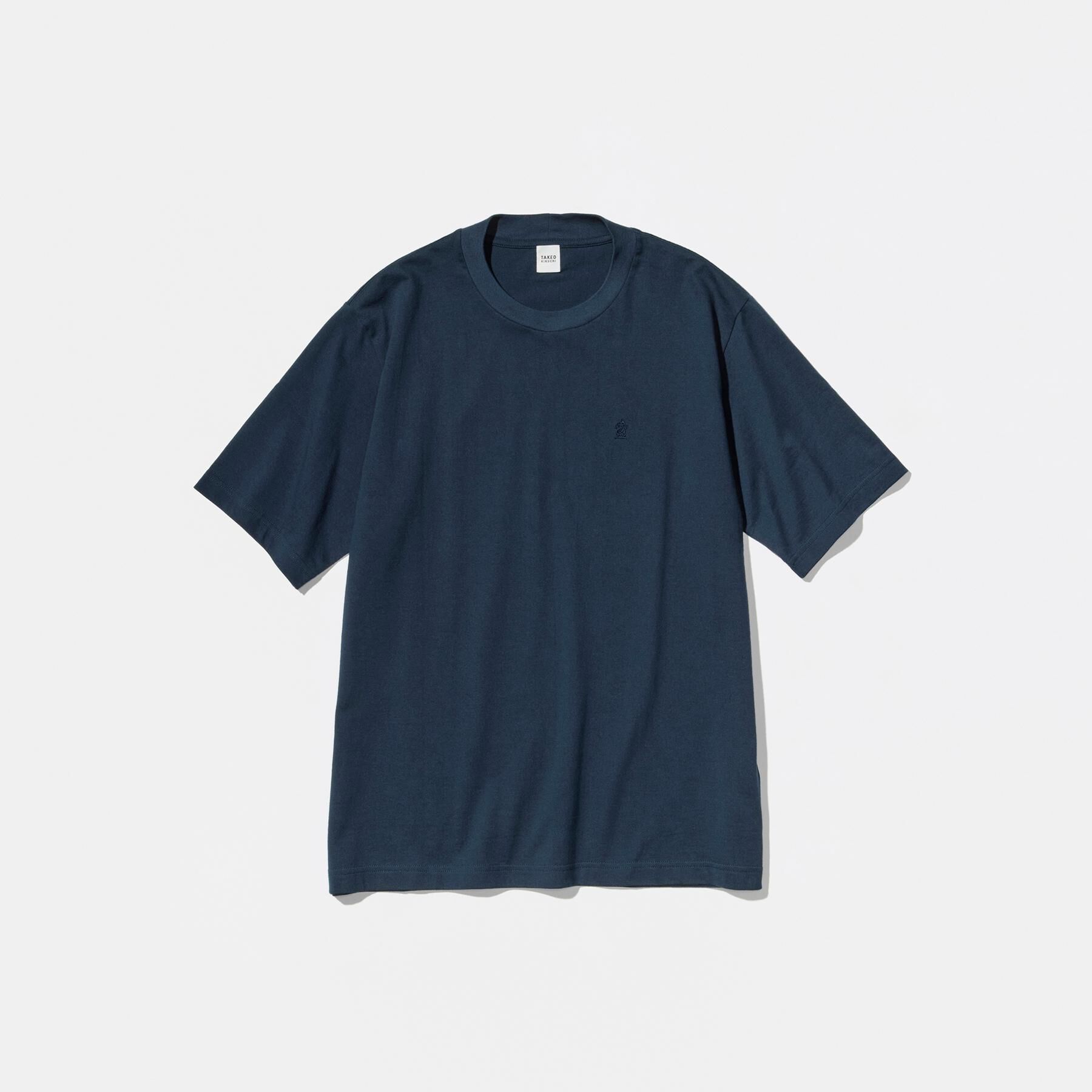 TAKEO KIKUCHI「【LIMITED/抗菌防臭】コットン テーラードTシャツ」|Tシャツ・カットソー|ネイビー(094)