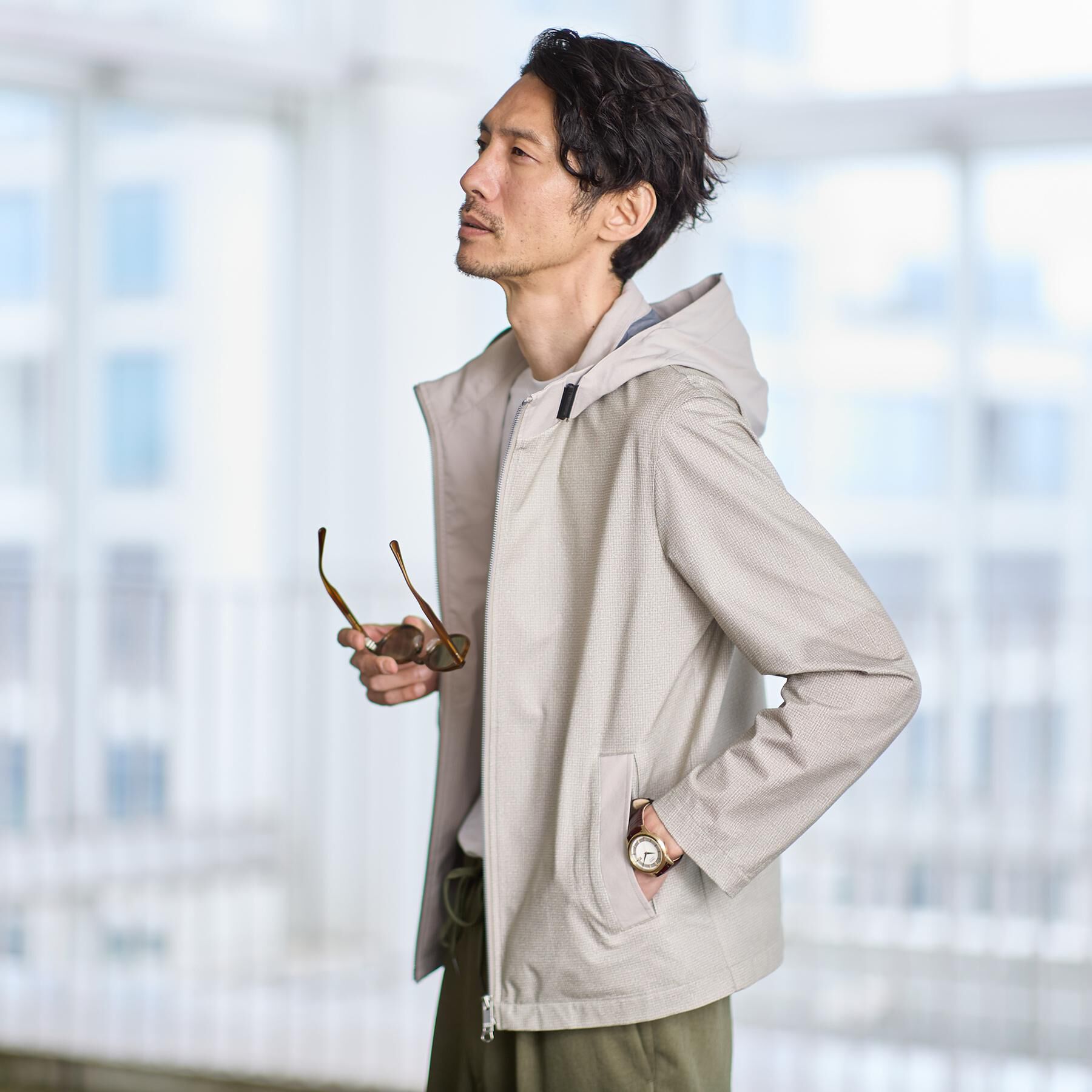 TAKEO KIKUCHI「2WAYアクティブ ライト ブルゾン」|ブルゾン・スタジャン|