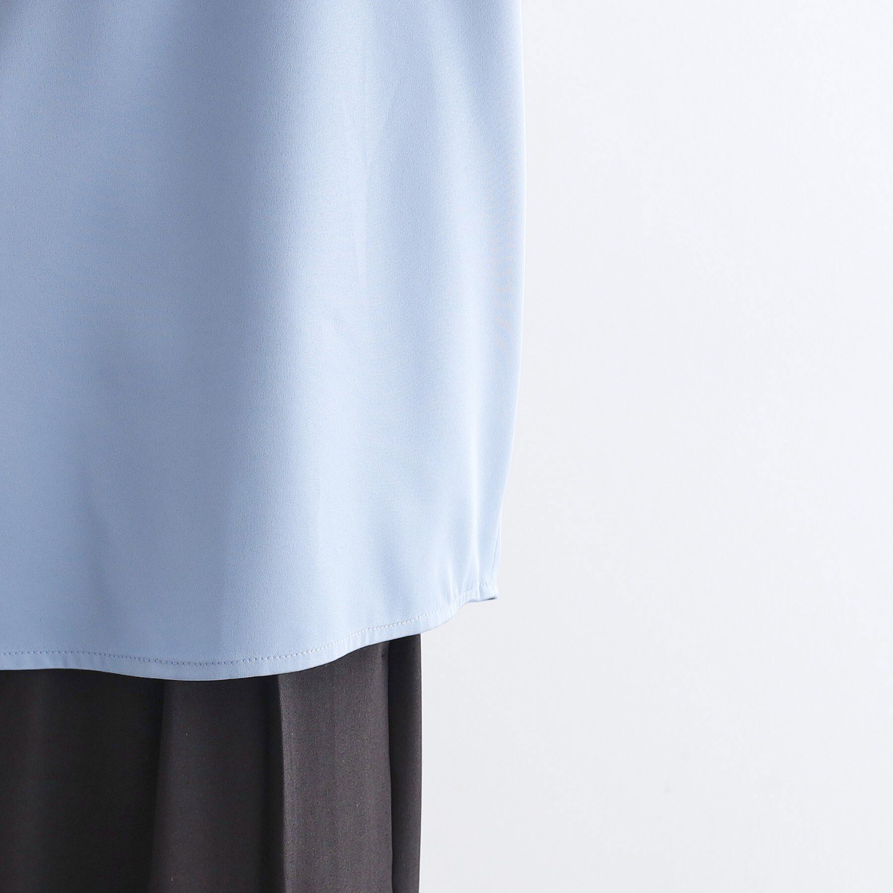 tk.TAKEO KIKUCHI「【WEB限定】無地/花柄アソートドレープ半袖シャツ」|シャツ・ブラウス|