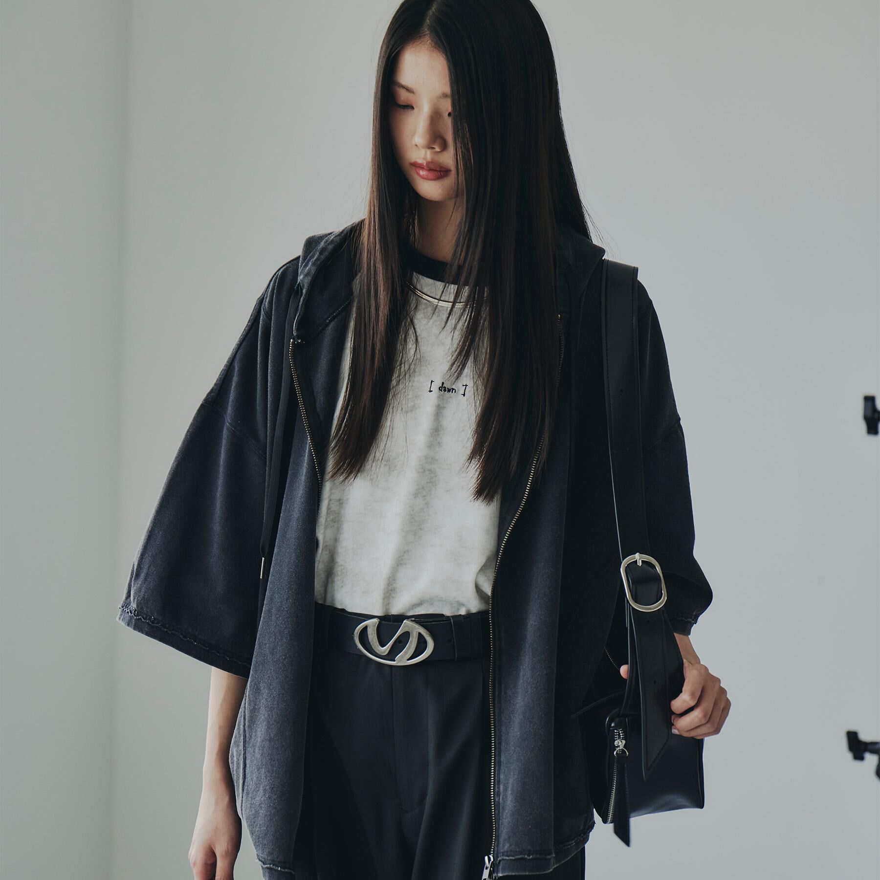 tk.TAKEO KIKUCHI「ヴィンテージライククロップドパーカ」|パーカー|