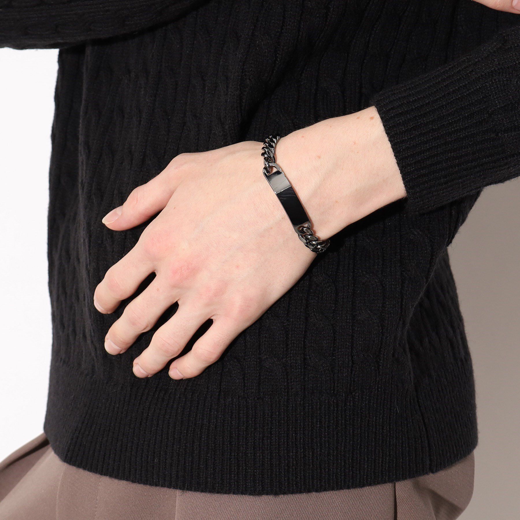 tk.TAKEO KIKUCHI「ASSORT DESIGN CHAIN BRACELET / アソートデザインチェーンブレスレット」|ブレスレット・バングル|
