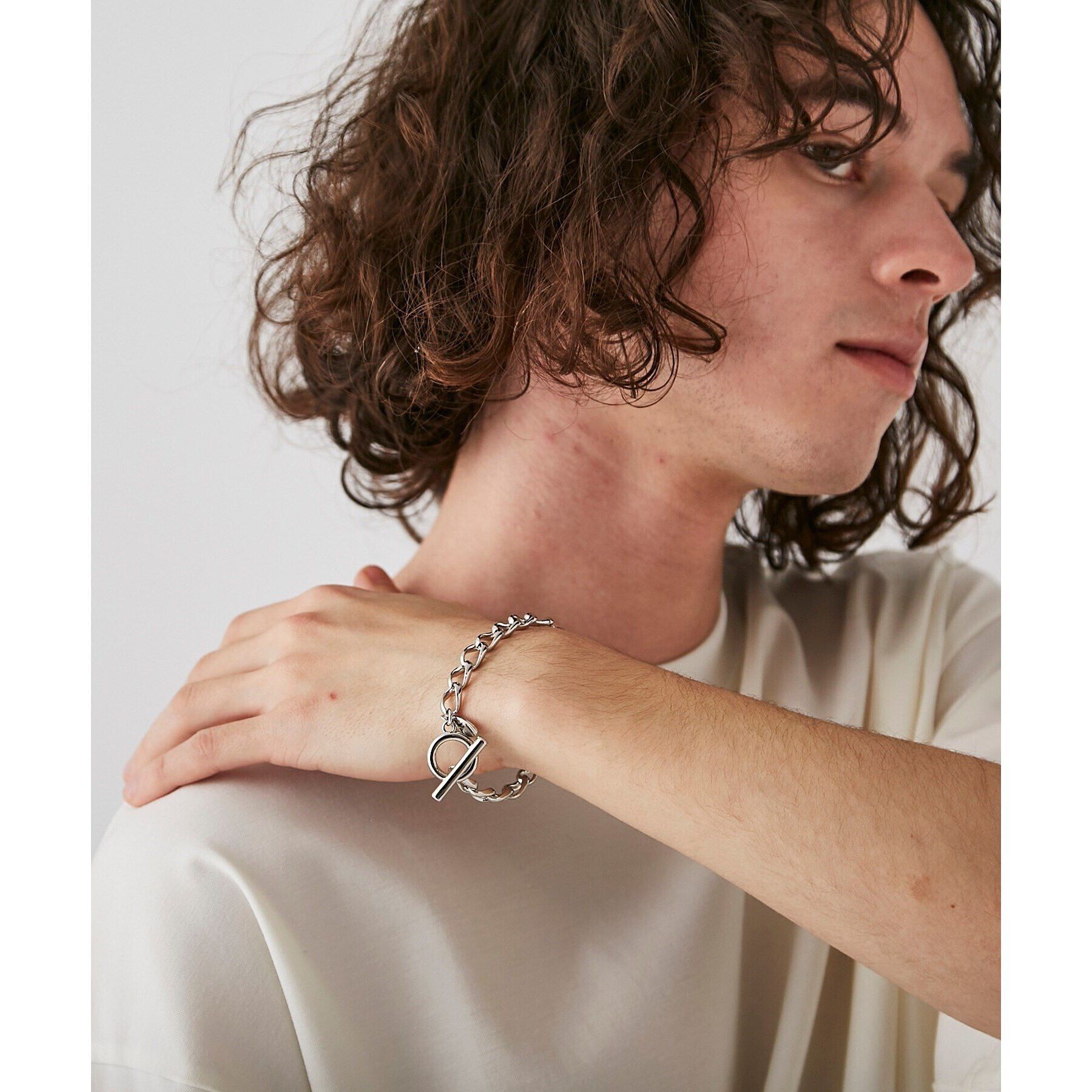 tk.TAKEO KIKUCHI「ASSORT DESIGN CHAIN BRACELET / アソートデザインチェーンブレスレット」|ブレスレット・バングル|