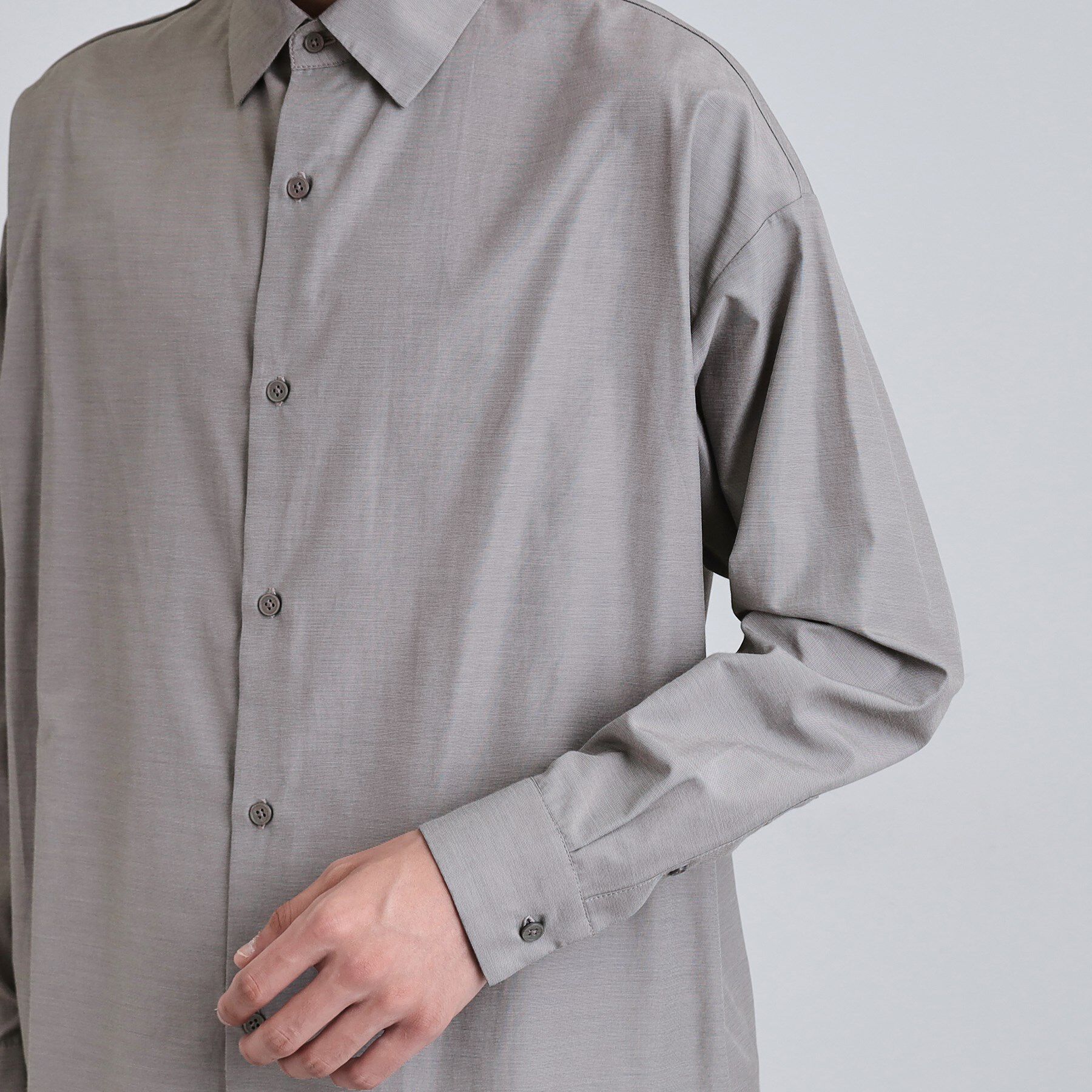 tk.TAKEO KIKUCHI「【ネクタイ付き】グランパシャツ」|シャツ・ブラウス|