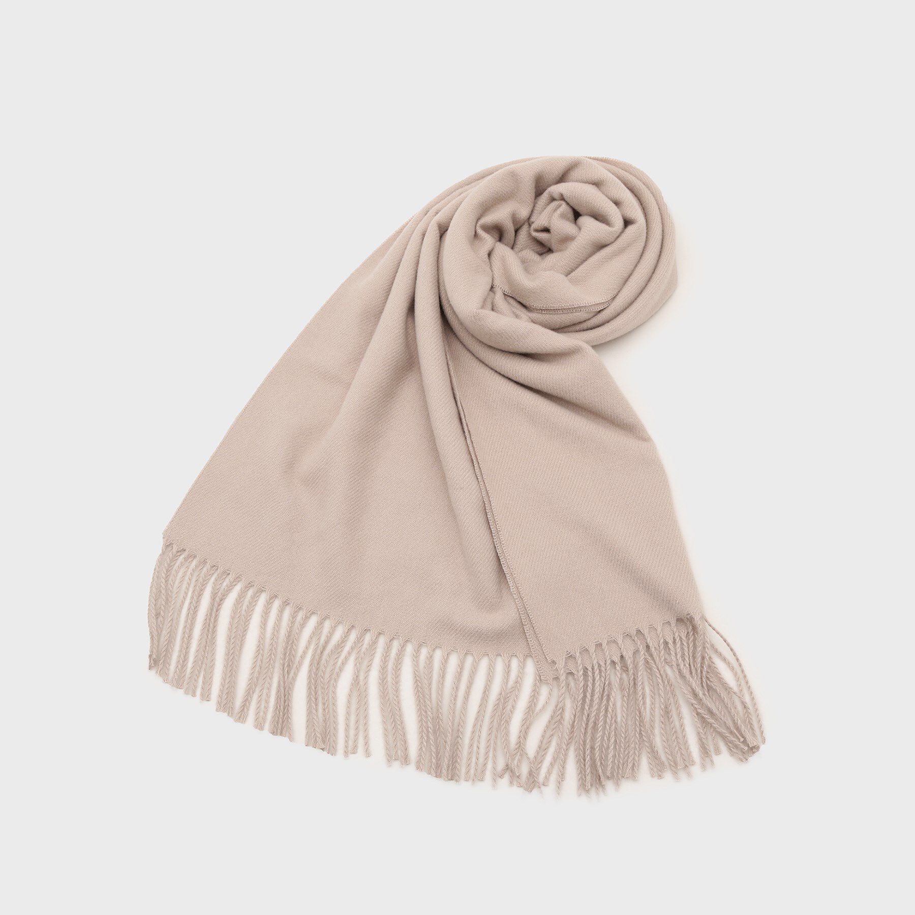 tk.TAKEO KIKUCHI「ソフトワイドマフラー」|ストール|ベージュ(052)