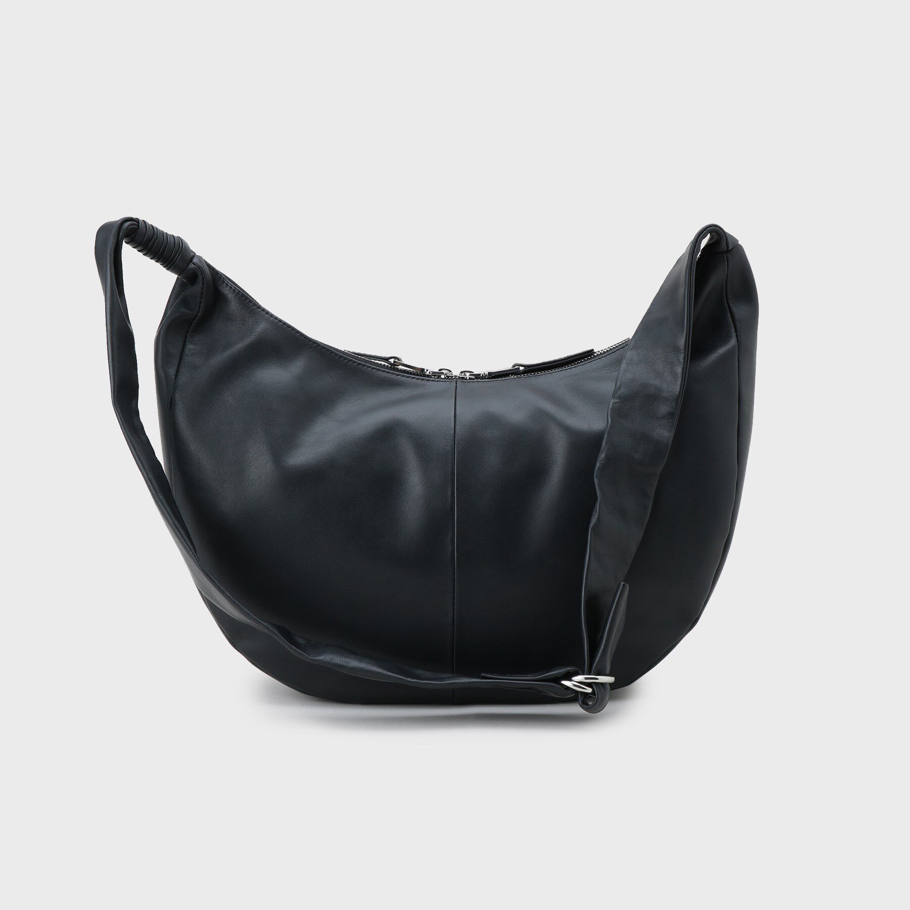 tk.TAKEO KIKUCHI「【牛革使用】リアルレザーラウンドショルダーバッグ」|ショルダー・メッセンジャー|