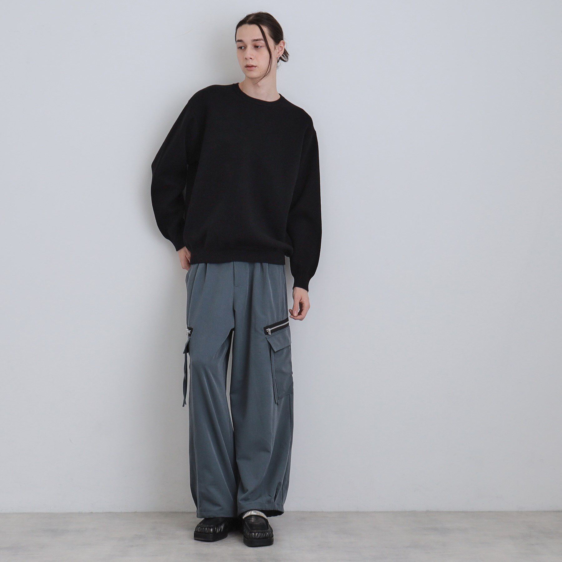 tk.TAKEO KIKUCHI「クルーネックニット」|ニット・セーター|