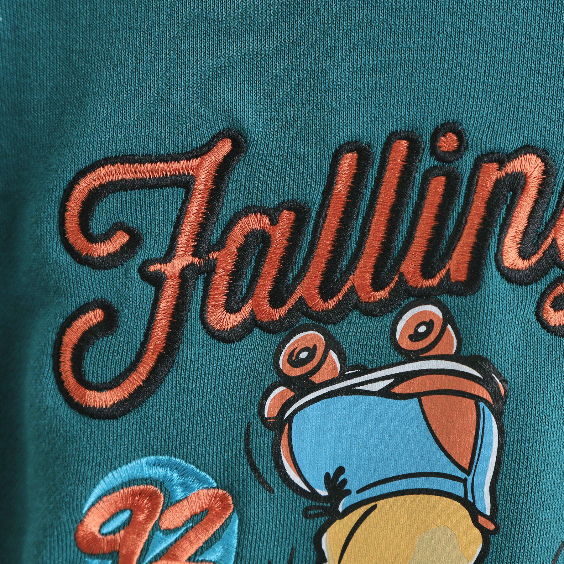 tk.TAKEO KIKUCHI「ポップ刺繍スウェット」|パーカー|