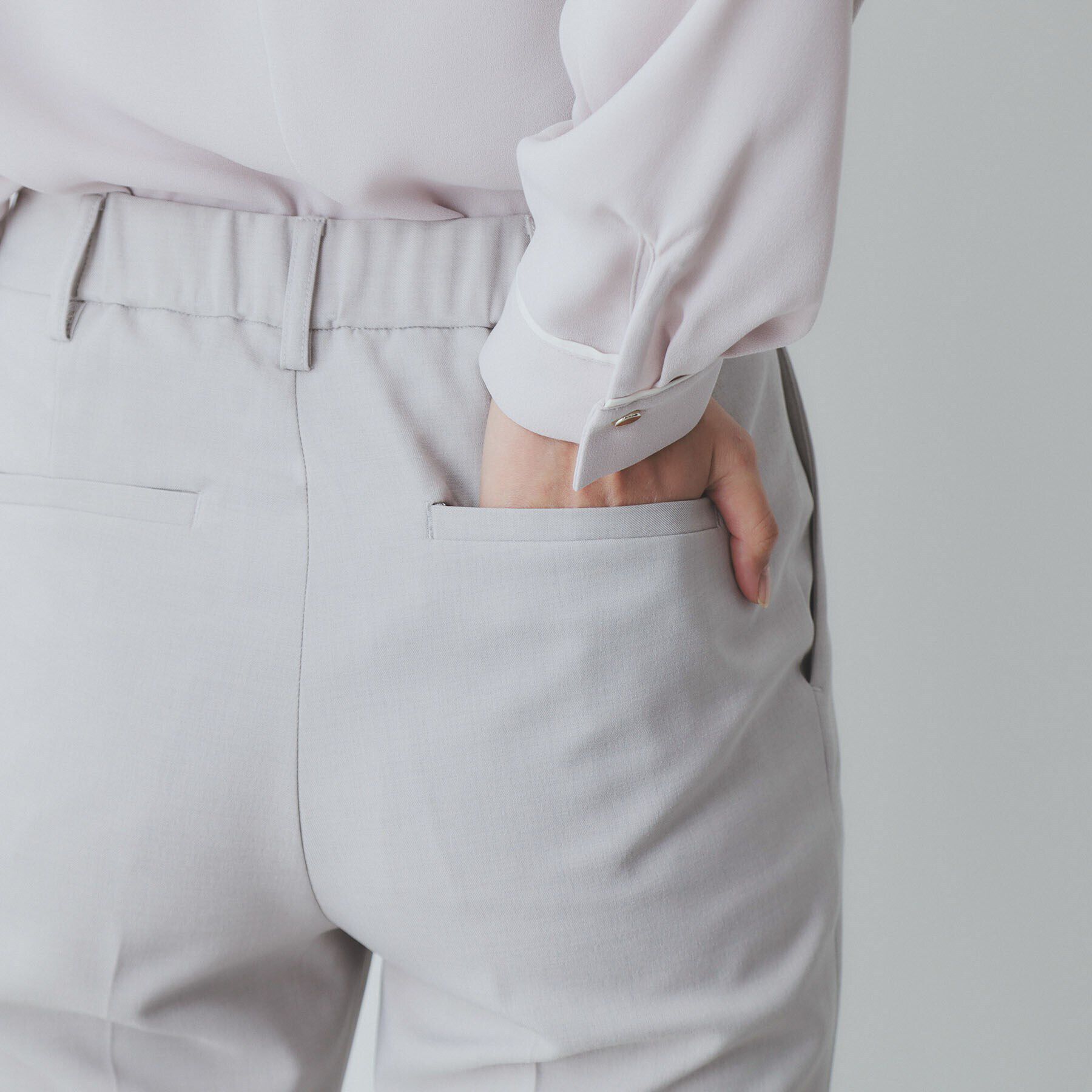 index「ドライタッチストレッチテーパードパンツ/セットアップ対応【洗濯機洗い可/イージーアイロン】」|その他|