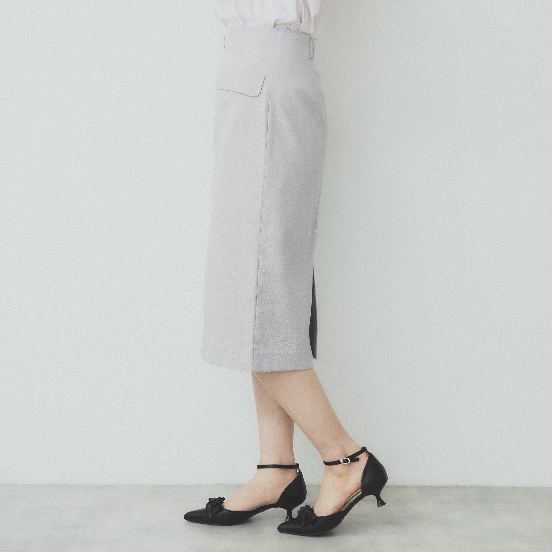 index「ジップタイトスカート【洗濯機洗い可/イージーアイロン】」|スカート|