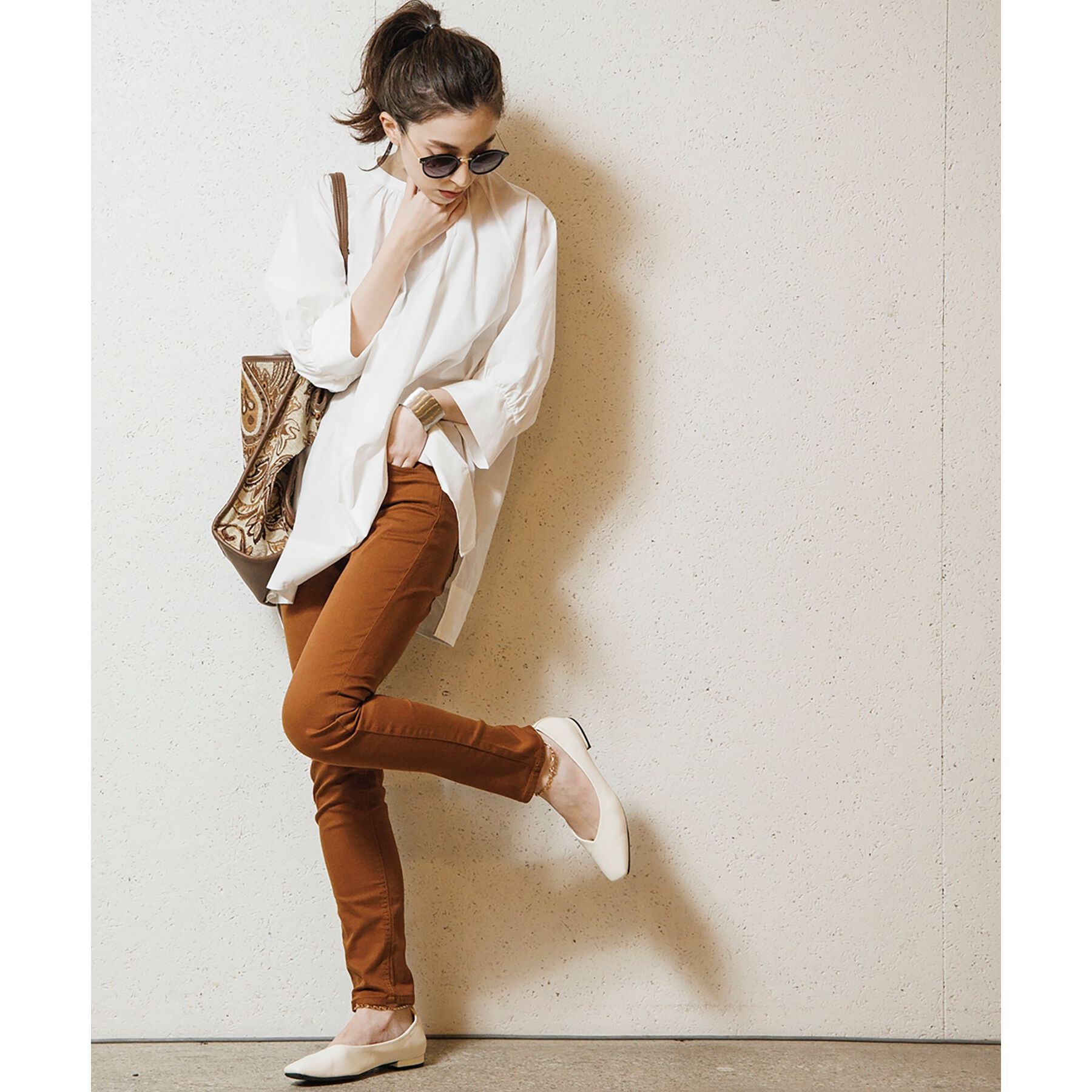 OPAQUE.CLIP「ストレッチスキニーパンツ」|その他|