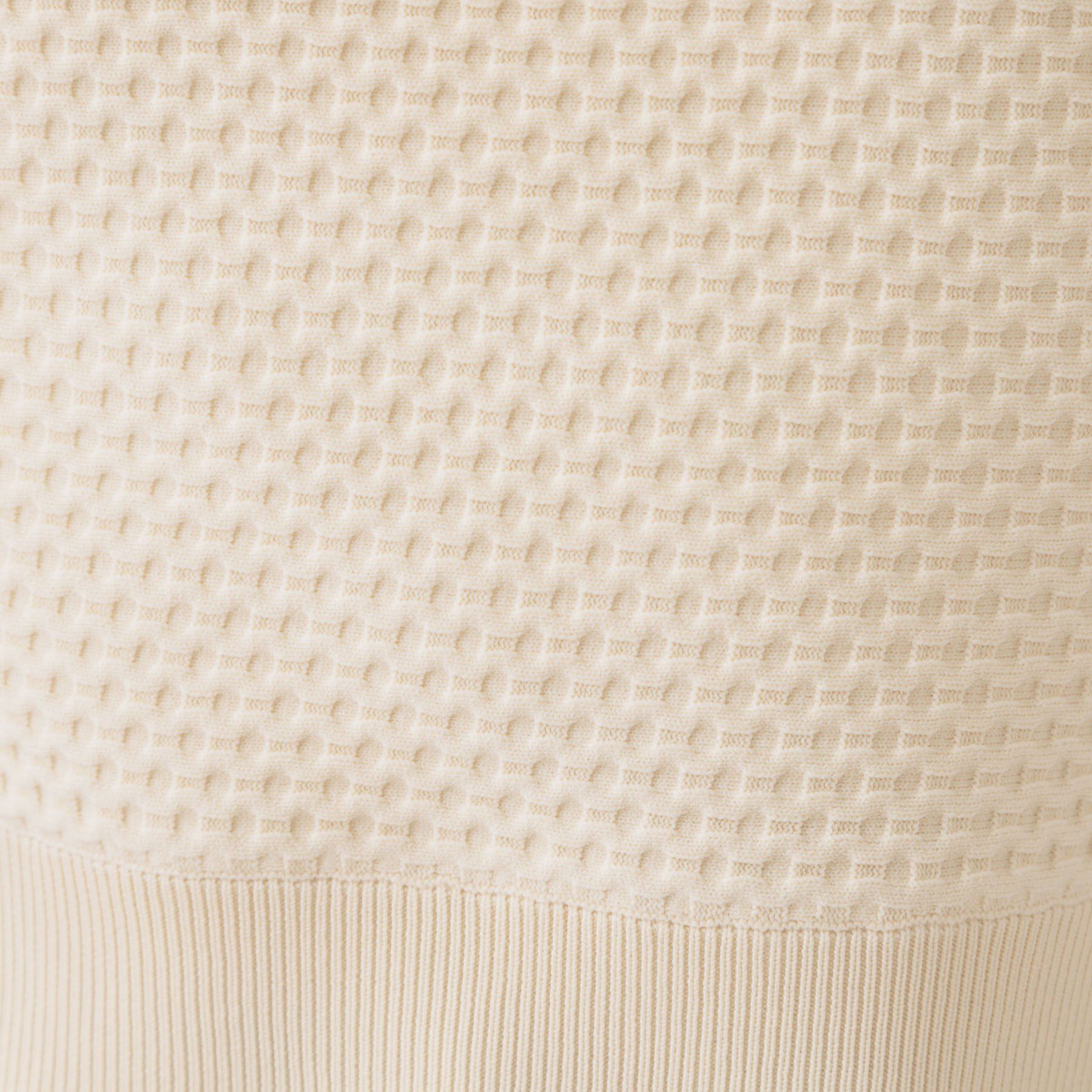 OPAQUE.CLIP「ぽこぽこパフスリーブニット【洗濯機洗い可/抗ピル】」|ニット・セーター|