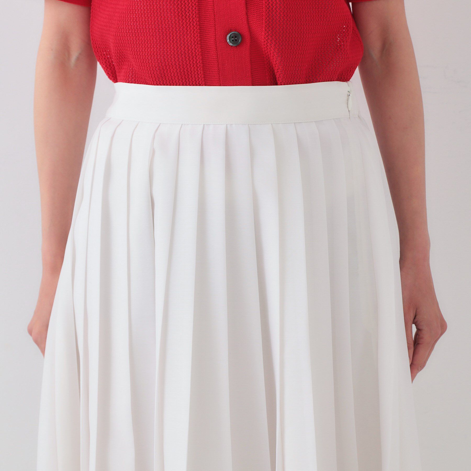 OPAQUE.CLIP「シアープリーツスカート【洗濯機洗い可】」|スカート|