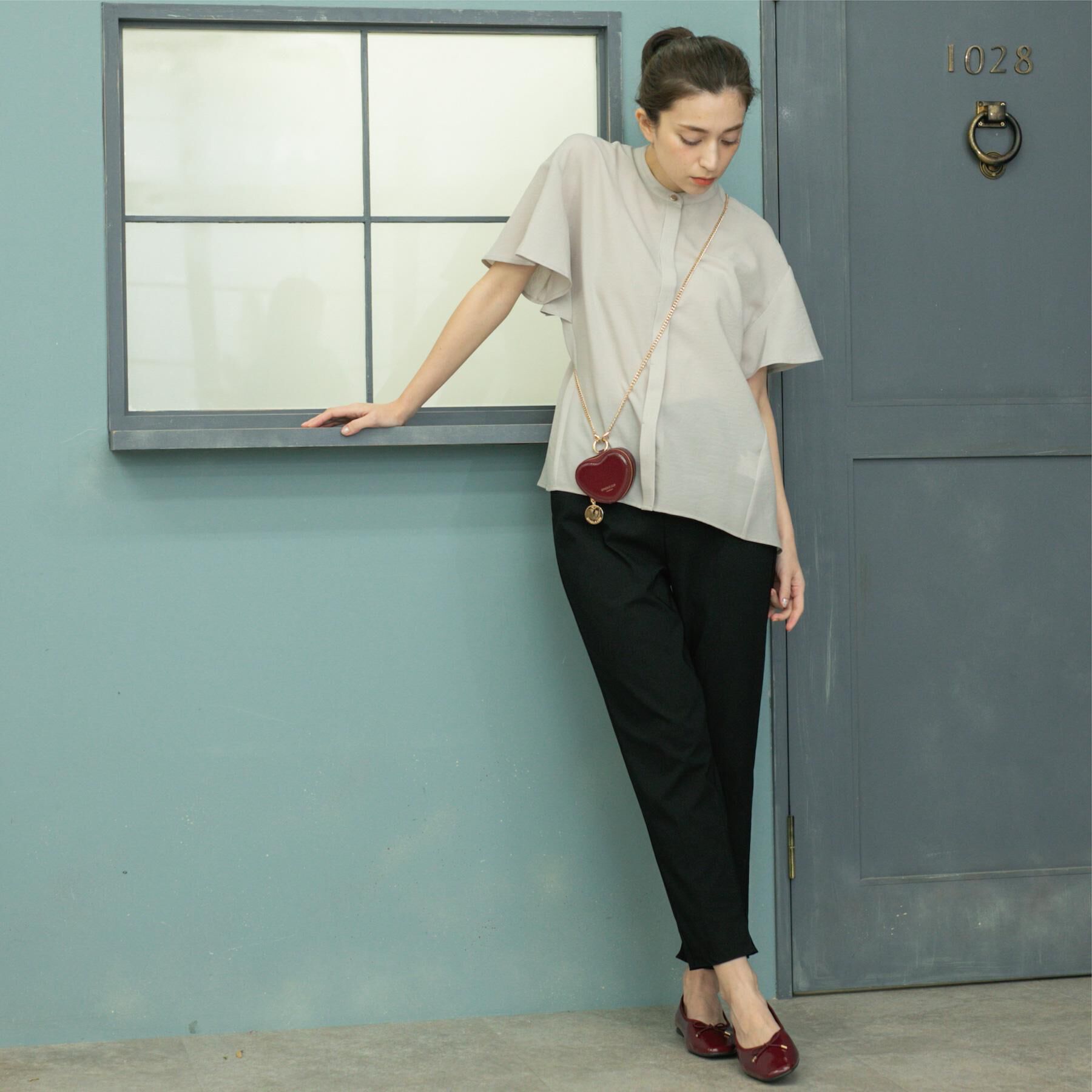 OPAQUE.CLIP「《S-LLサイズ》ハイストレッチスティックパンツ【洗濯機洗い可/接触冷感】」|その他|