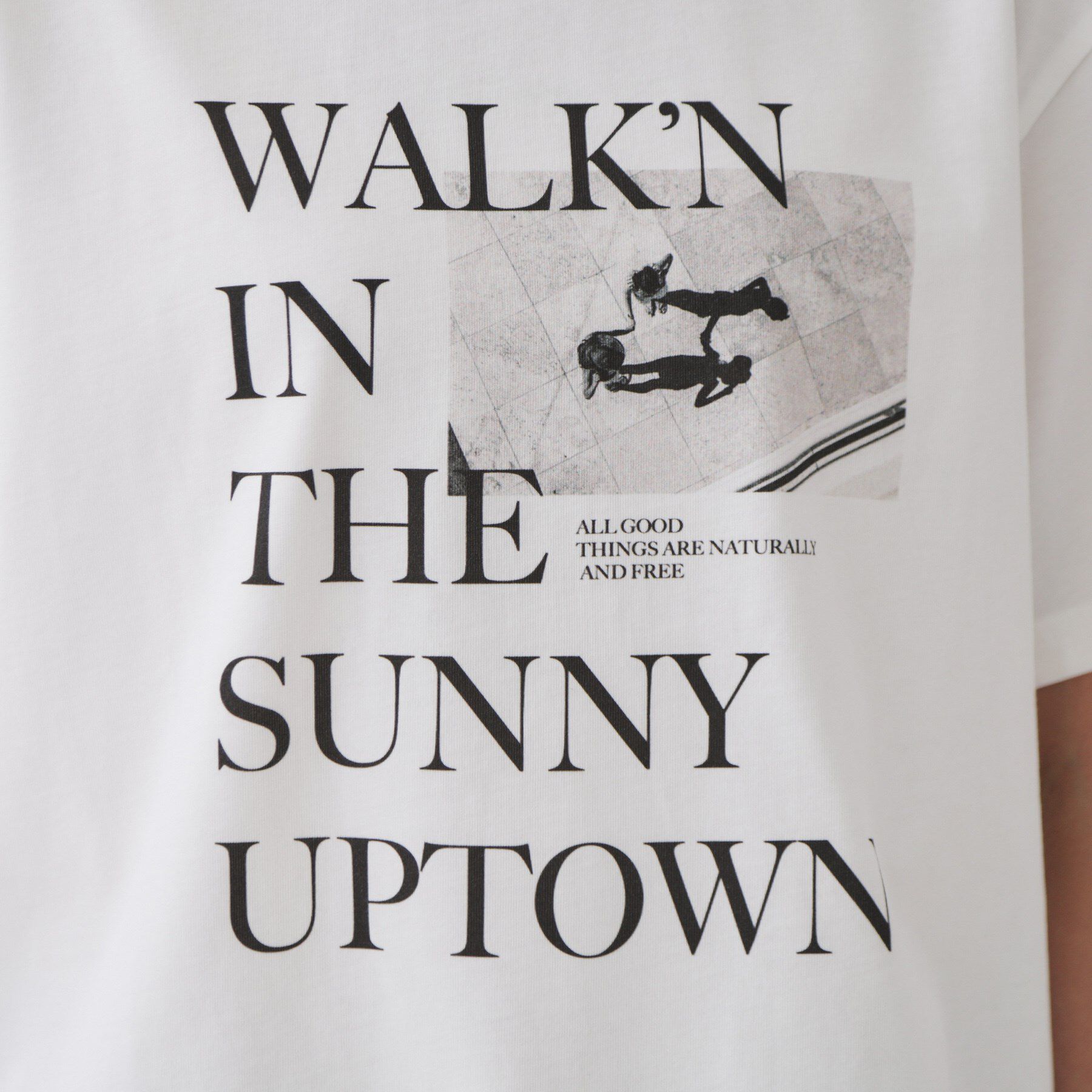 OPAQUE.CLIP「フォトプリントTシャツ【洗濯機洗い可】」|Tシャツ・カットソー|