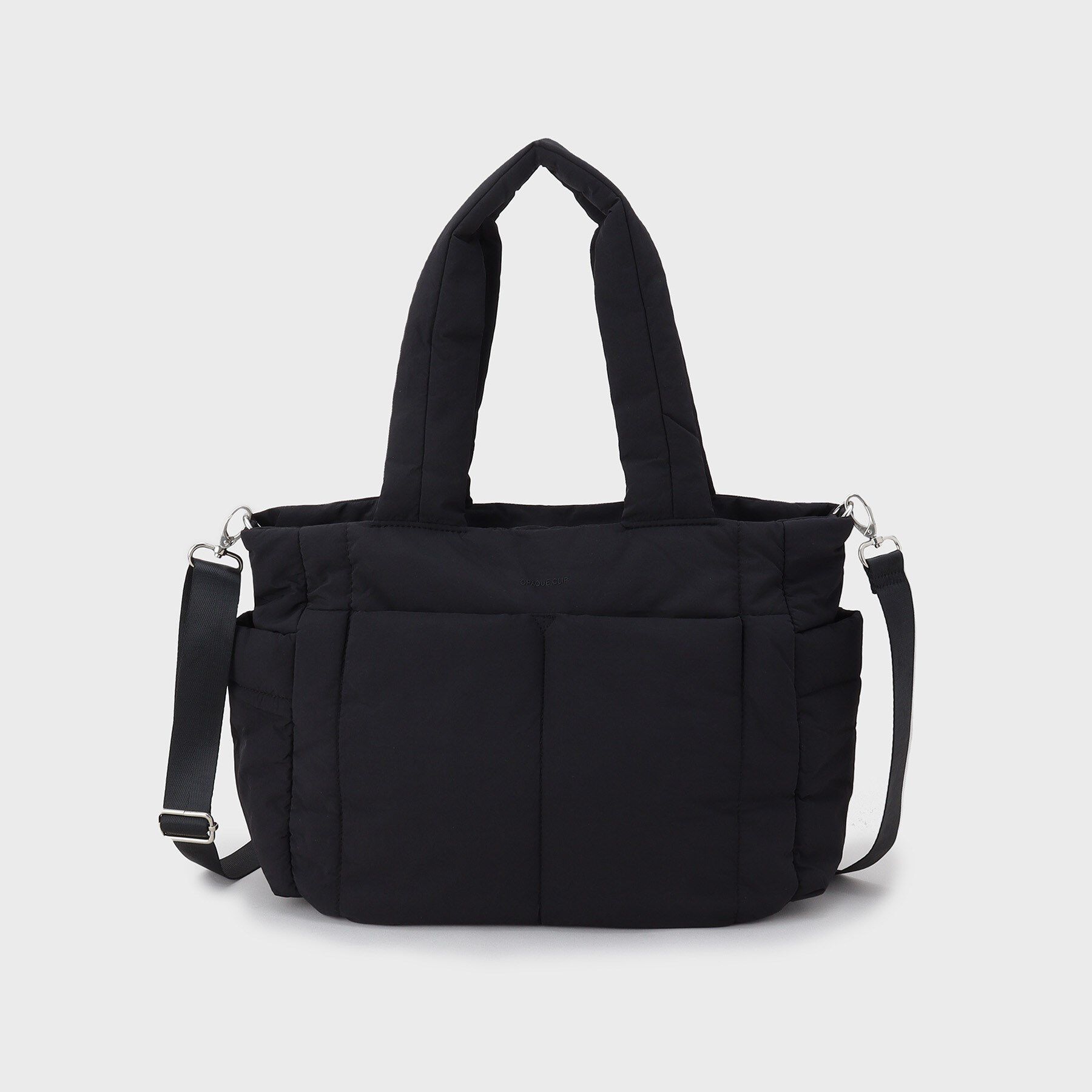 OPAQUE.CLIP「【2WAY/軽量】パフィートラベルビッグトートバッグ」|トートバッグ|