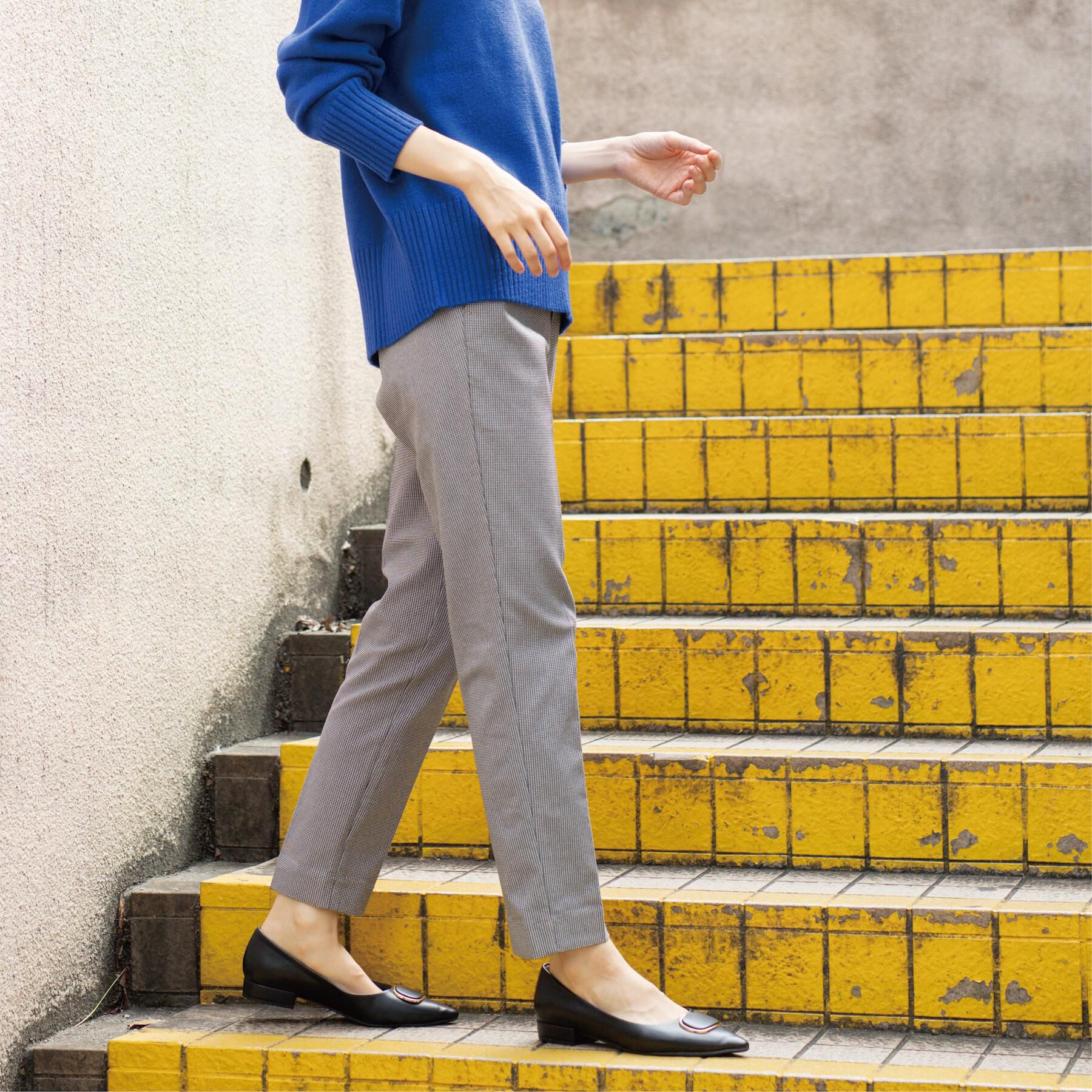 OPAQUE.CLIP「裏起毛ハイストレッチイージーテーパードパンツ【洗濯機OK】」|その他|