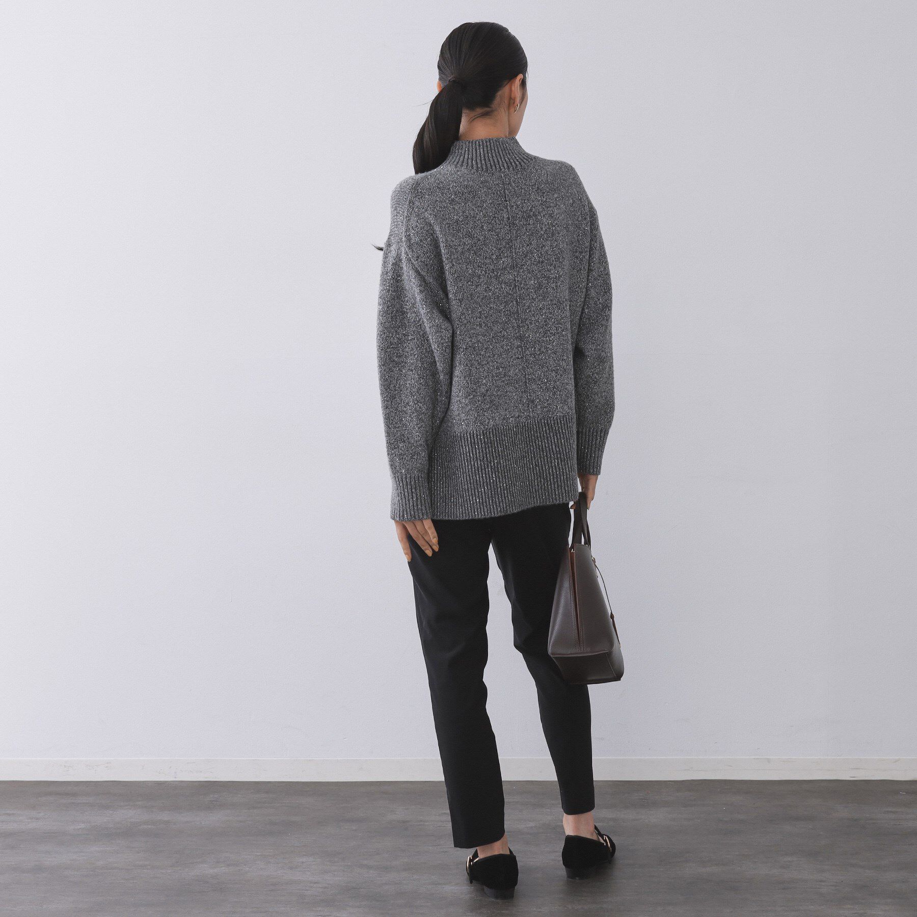 OPAQUE.CLIP「裏起毛ハイストレッチイージーテーパードパンツ【洗濯機OK】」|その他|